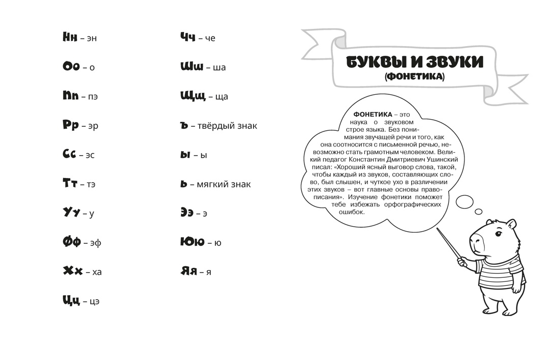 Книга КОЛИБРИ В помощь школьнику Русский язык для начальной школы в таблицах и комиксах - фото 6