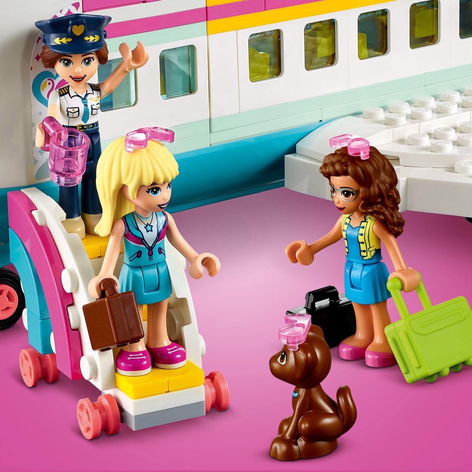 Конструктор LEGO Friends Самолёт в Хартлейк Сити 574 дет. - фото 11