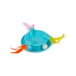 Игрушка для кошек Barbaks Фрисби с перьями 30*7 см