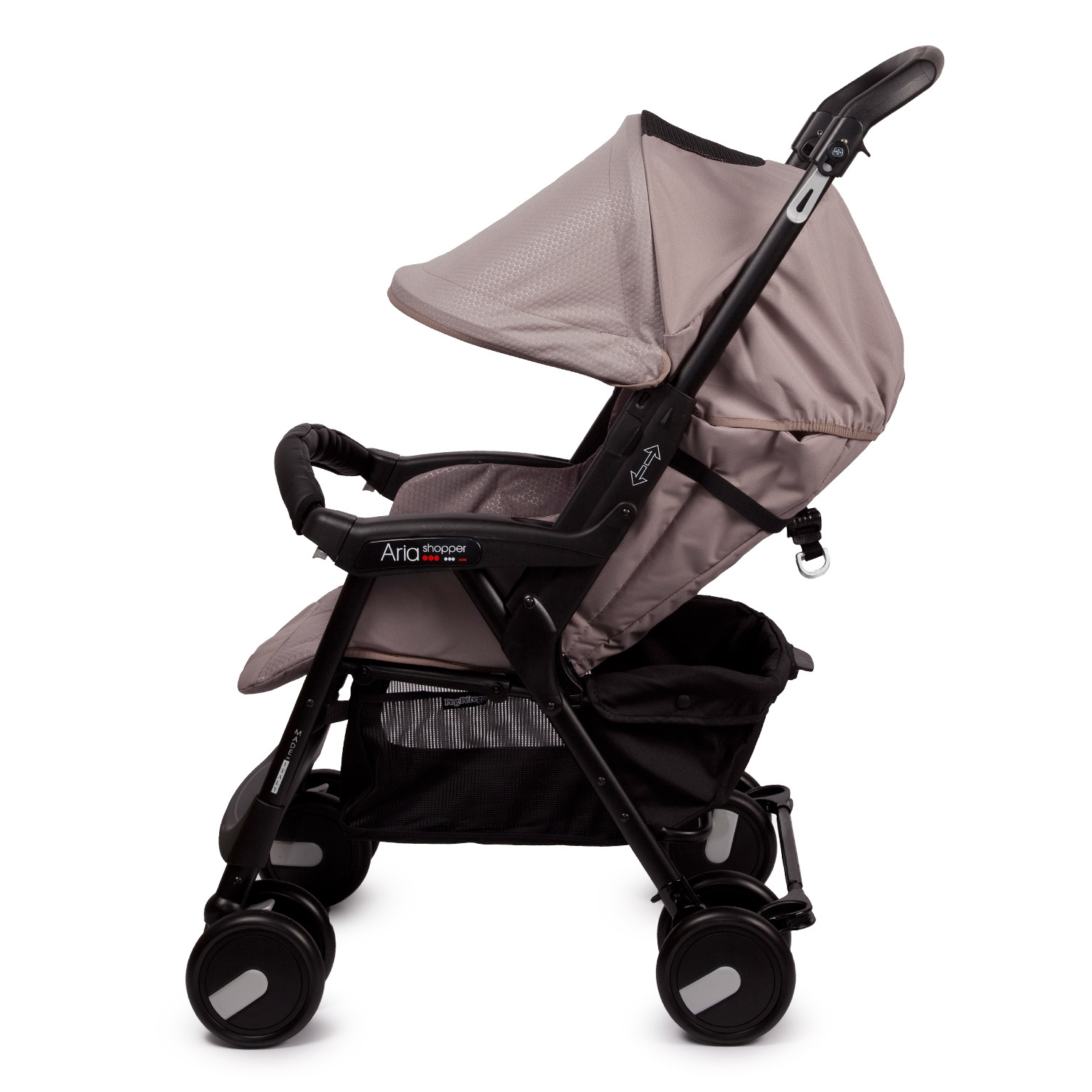 Коляска прогулочная Peg-Perego Aria Shopper Mod бежевый - фото 4