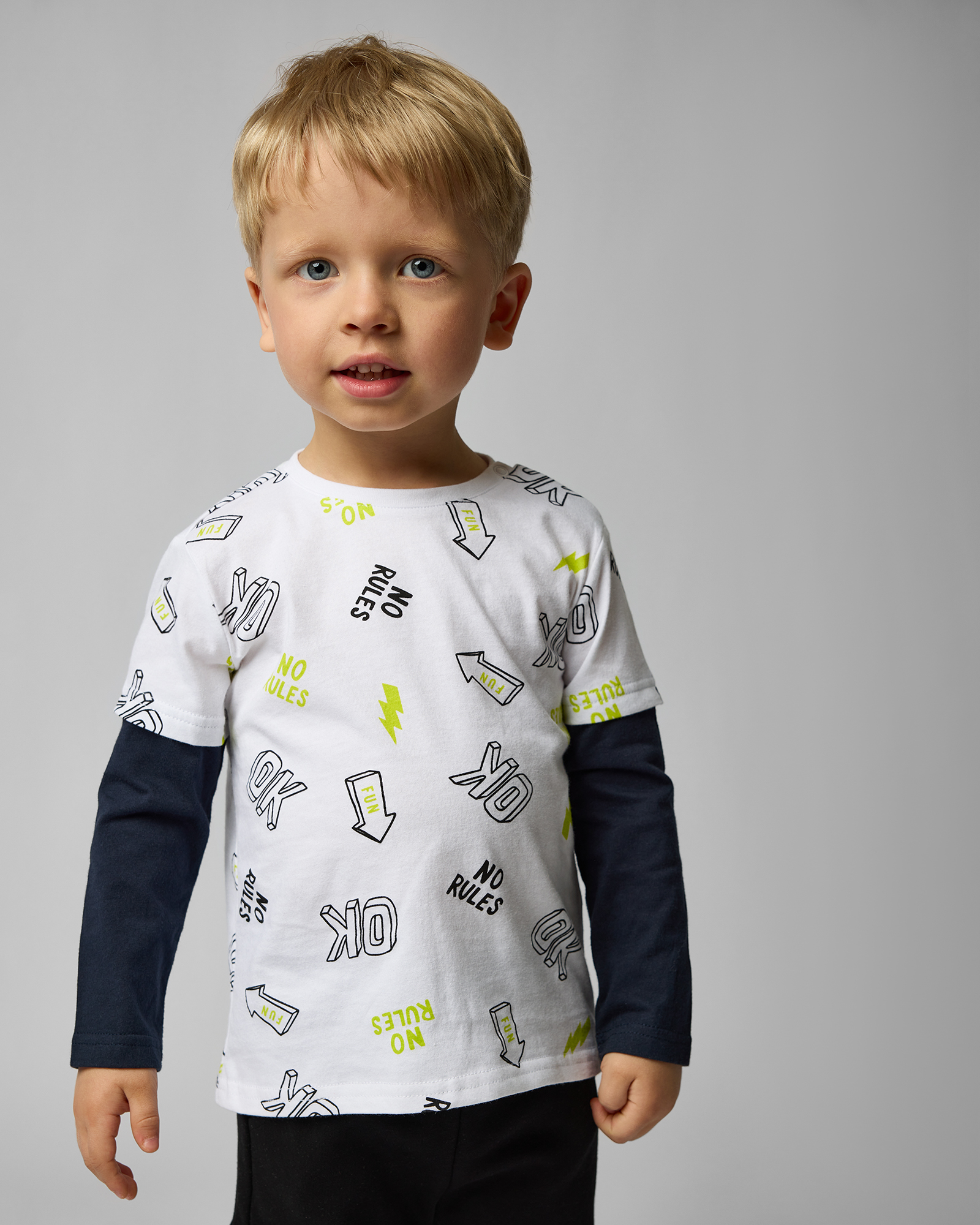 Лонгслив BabyGo S24-433BGib-00 - фото 1