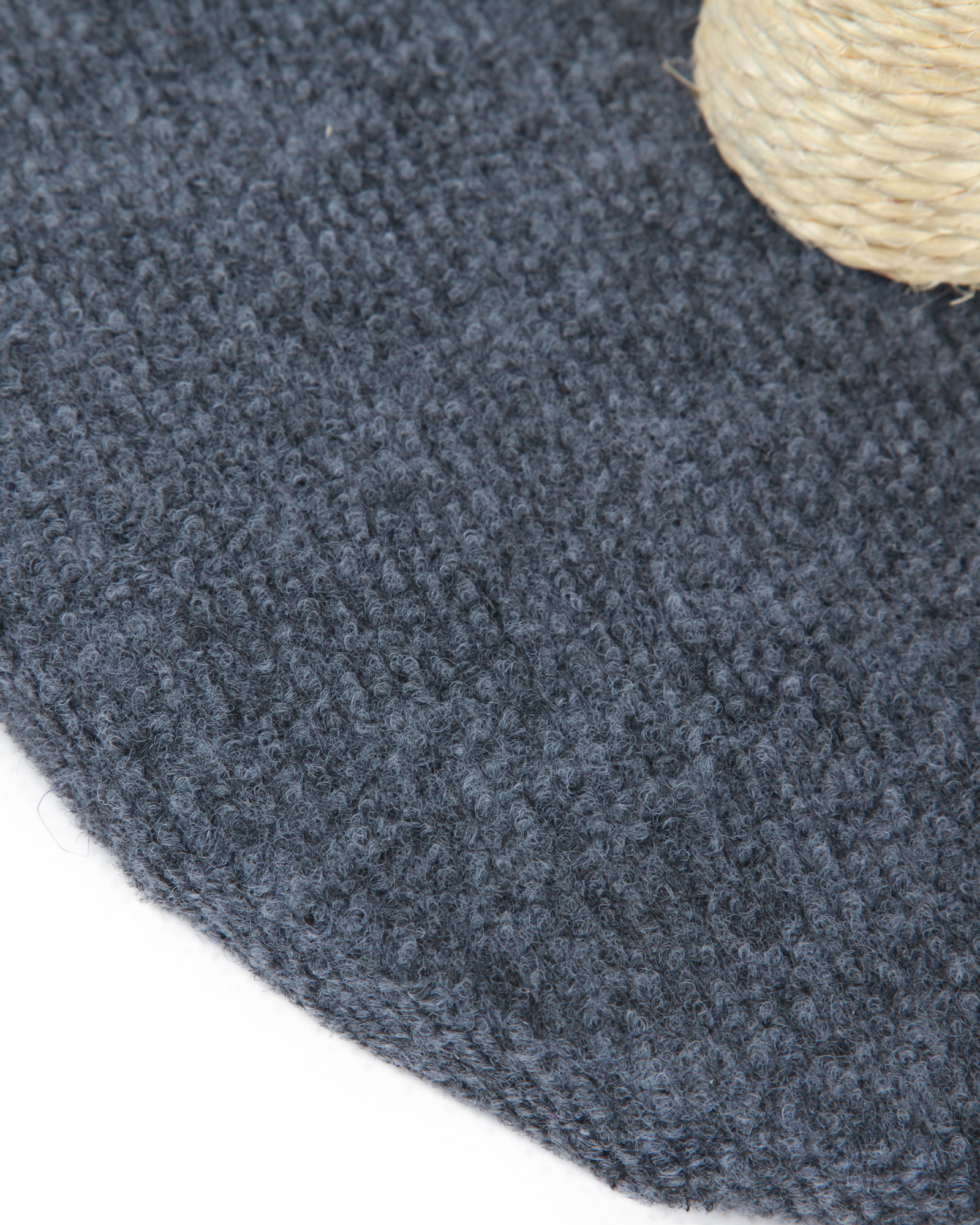 Когтеточка для кошек Barbaks Столбик из джута с игрушкой 40*28*28см - фото 4