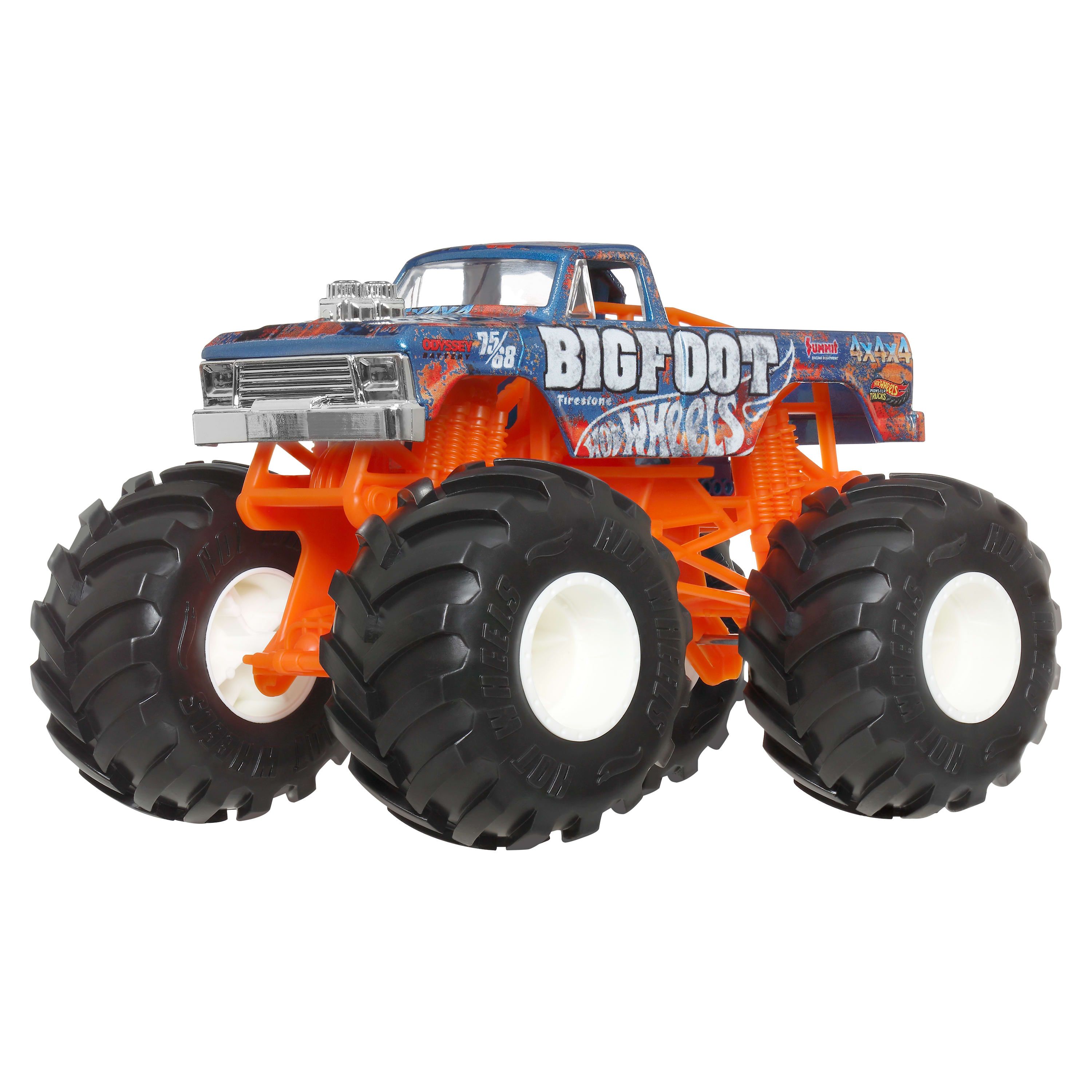 Монстр-трак Hot Wheels Monster Trucks 1:24 FYJ83/JDR11 - фото 1