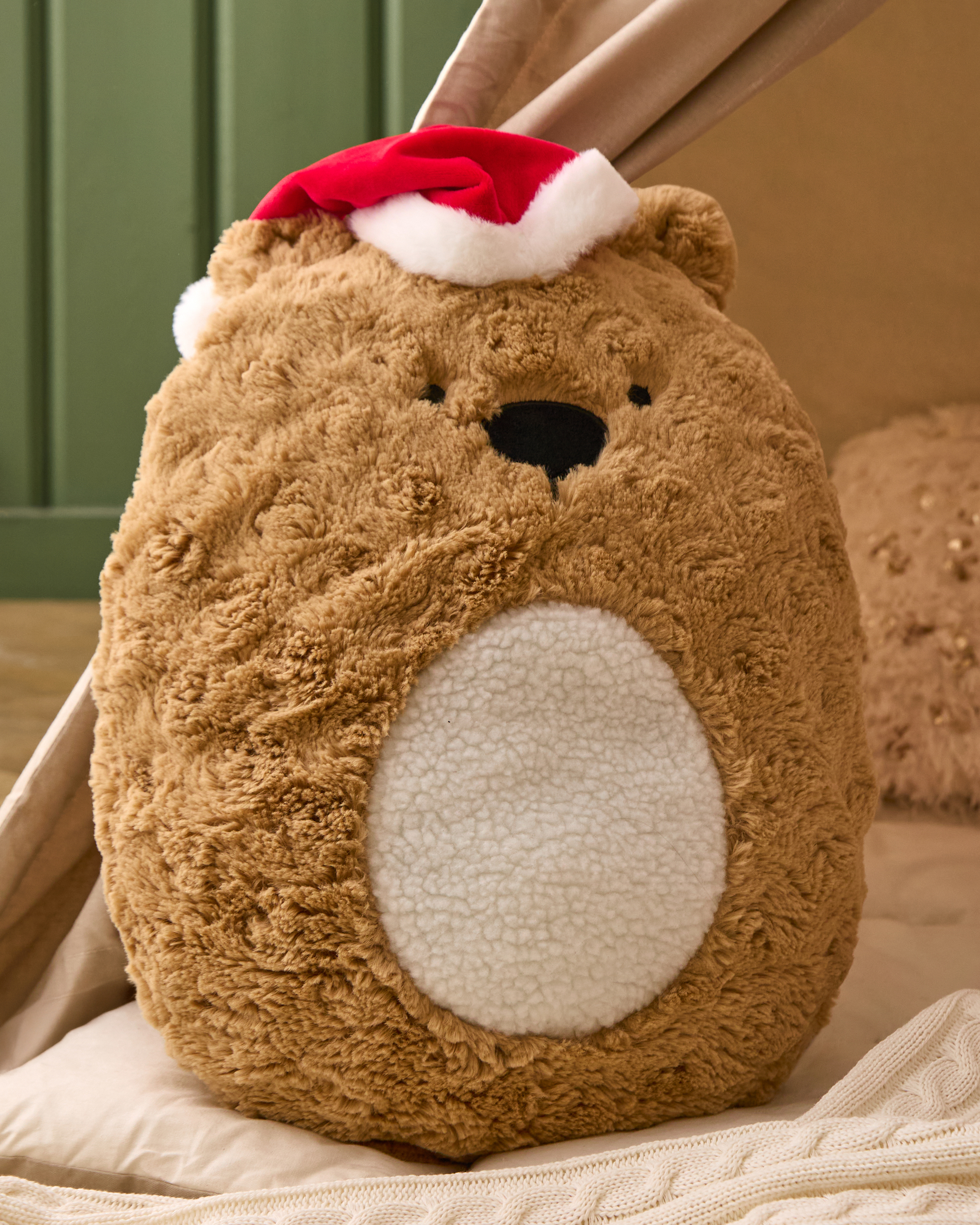 Новогодняя подушка FUTURINO Home Медвежонок W25FH5-NY29bd-88 - фото 1