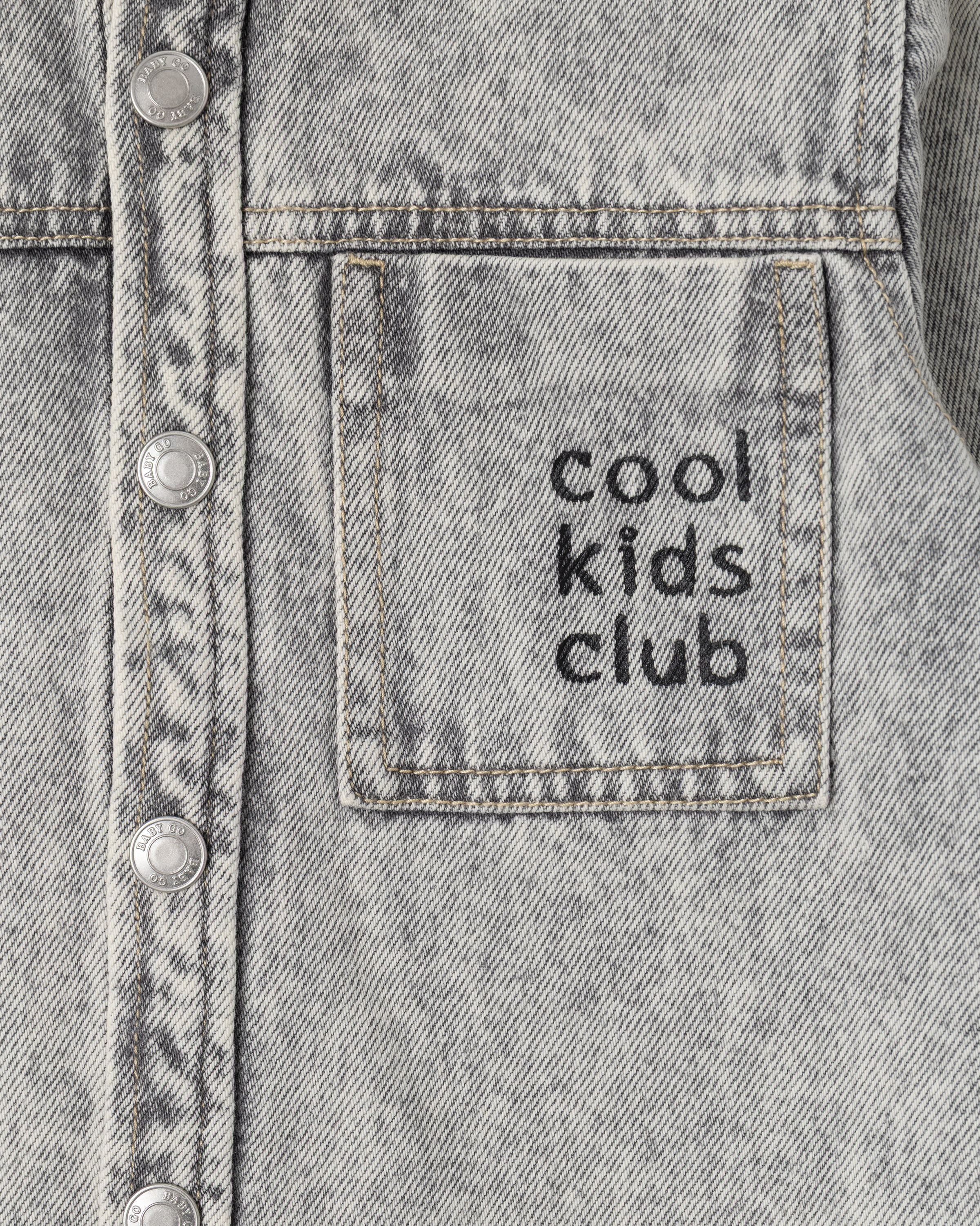 Джинсовая рубашка BabyGo S26BG4-BDT-17ib-GG - фото 7
