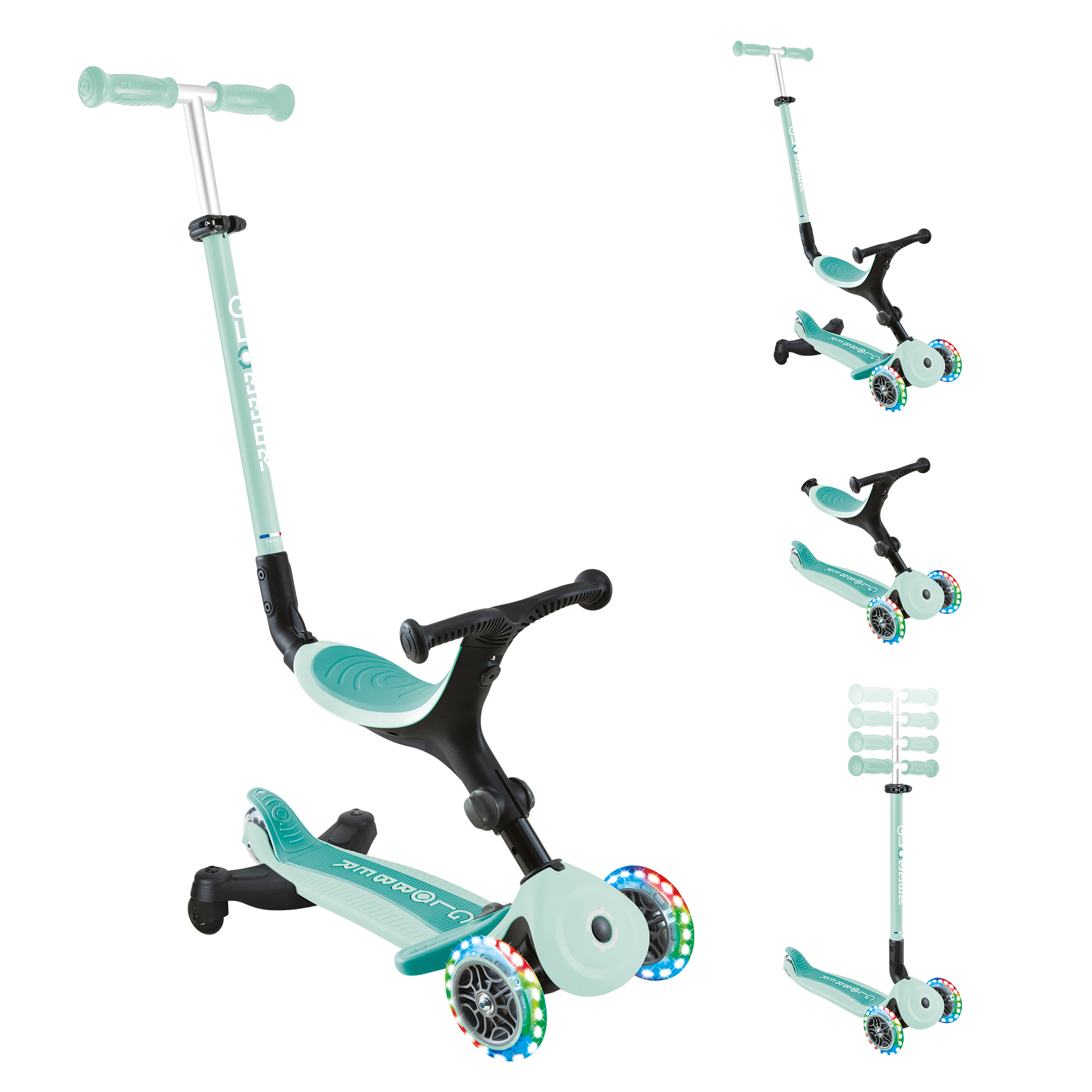 Самокат Globber трехколесный - фото 4