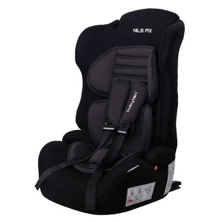 Автокресло Babyton Nils FIX I/II/III black-grey Isofix 1/2/3 (9-36 кг)