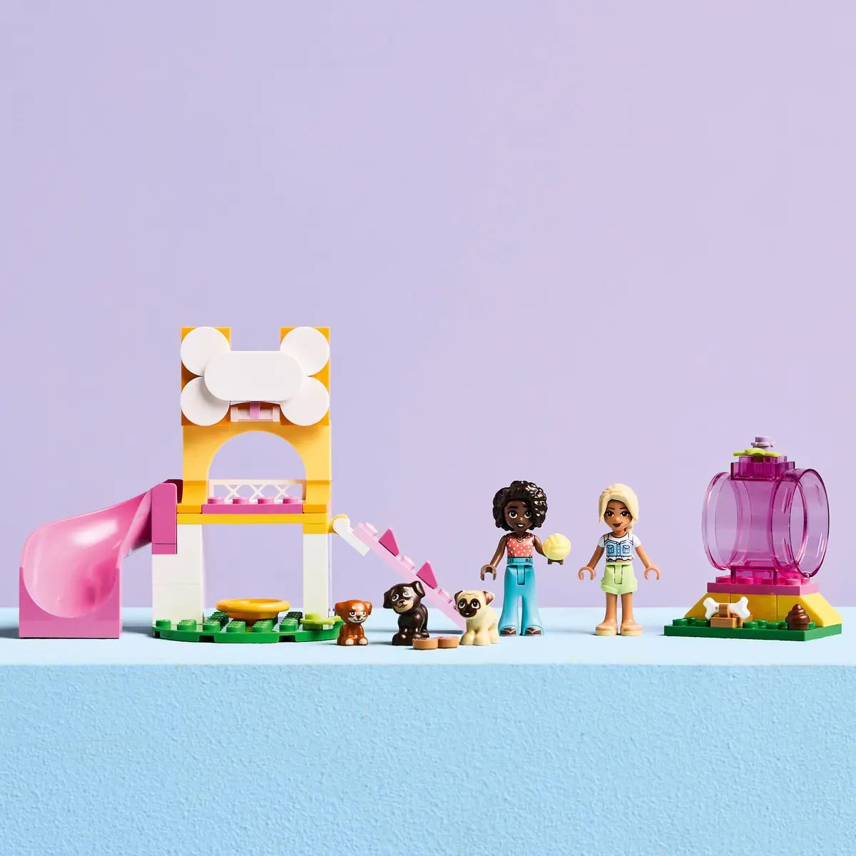 Конструктор LEGO Friends Игровая площадка для щенков 66 дет. - фото 6