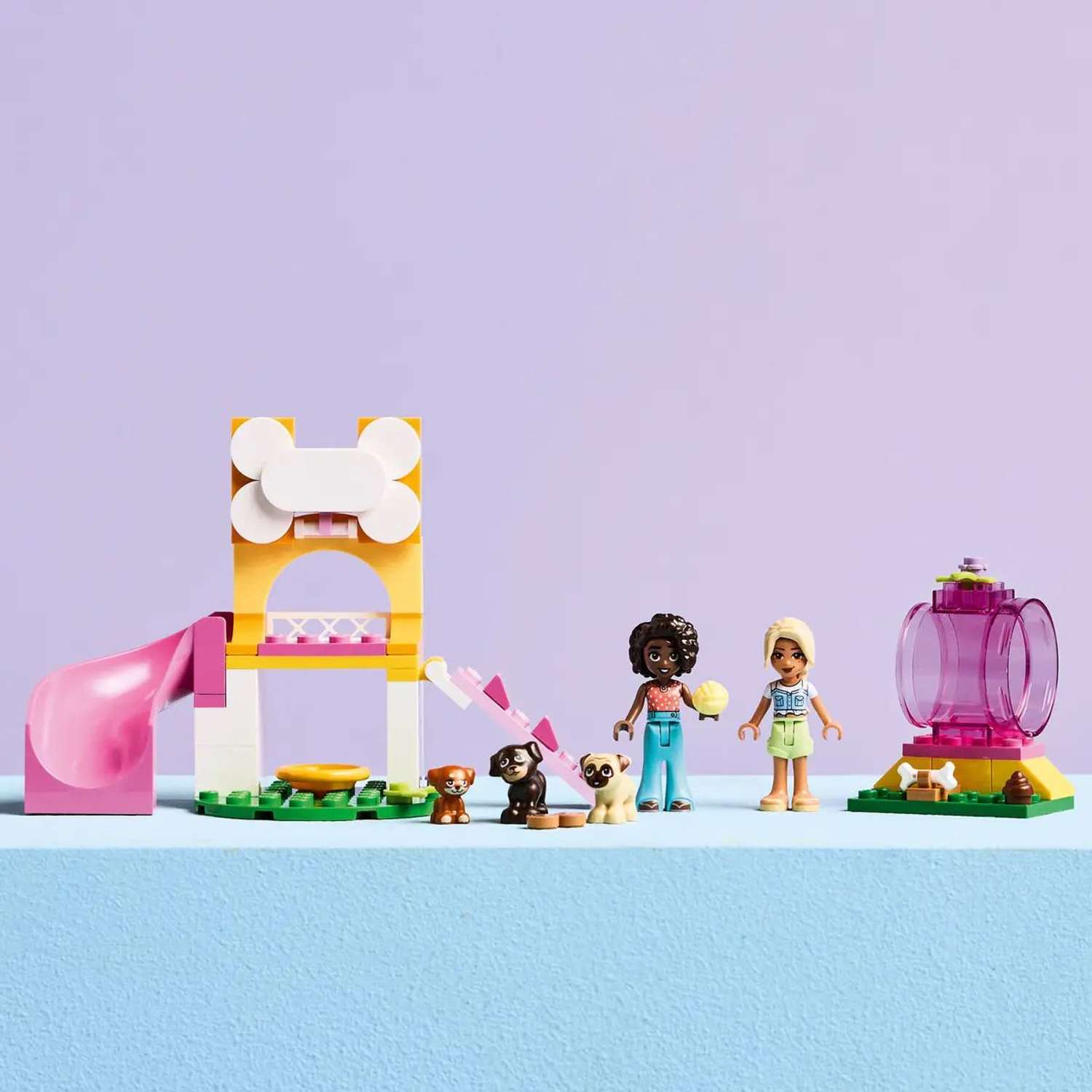 Конструктор LEGO Friends Игровая площадка для щенков 66 дет. - фото 6
