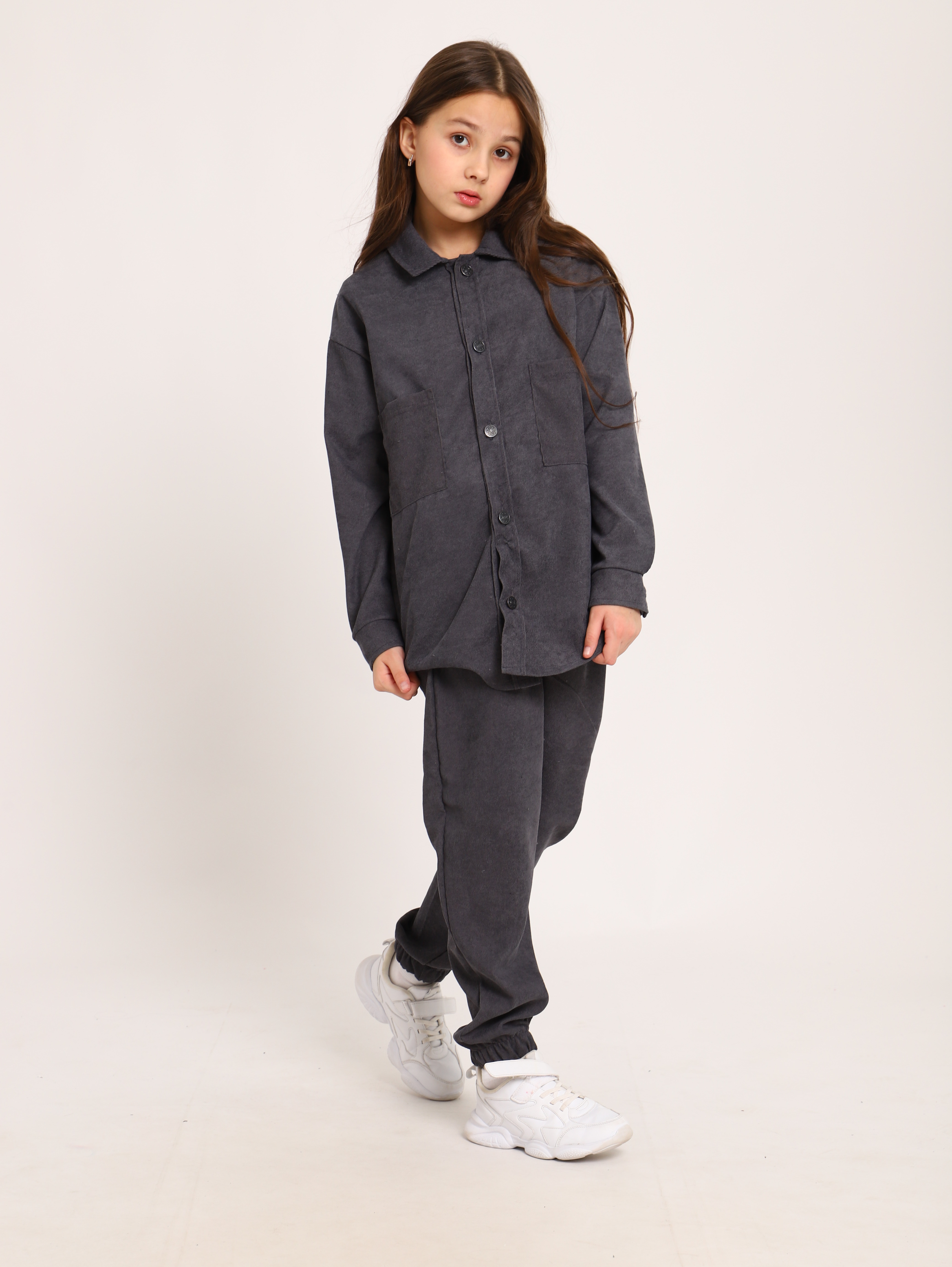 Костюм ЛАДОШКИ Костюм Вельвет графит - фото 13