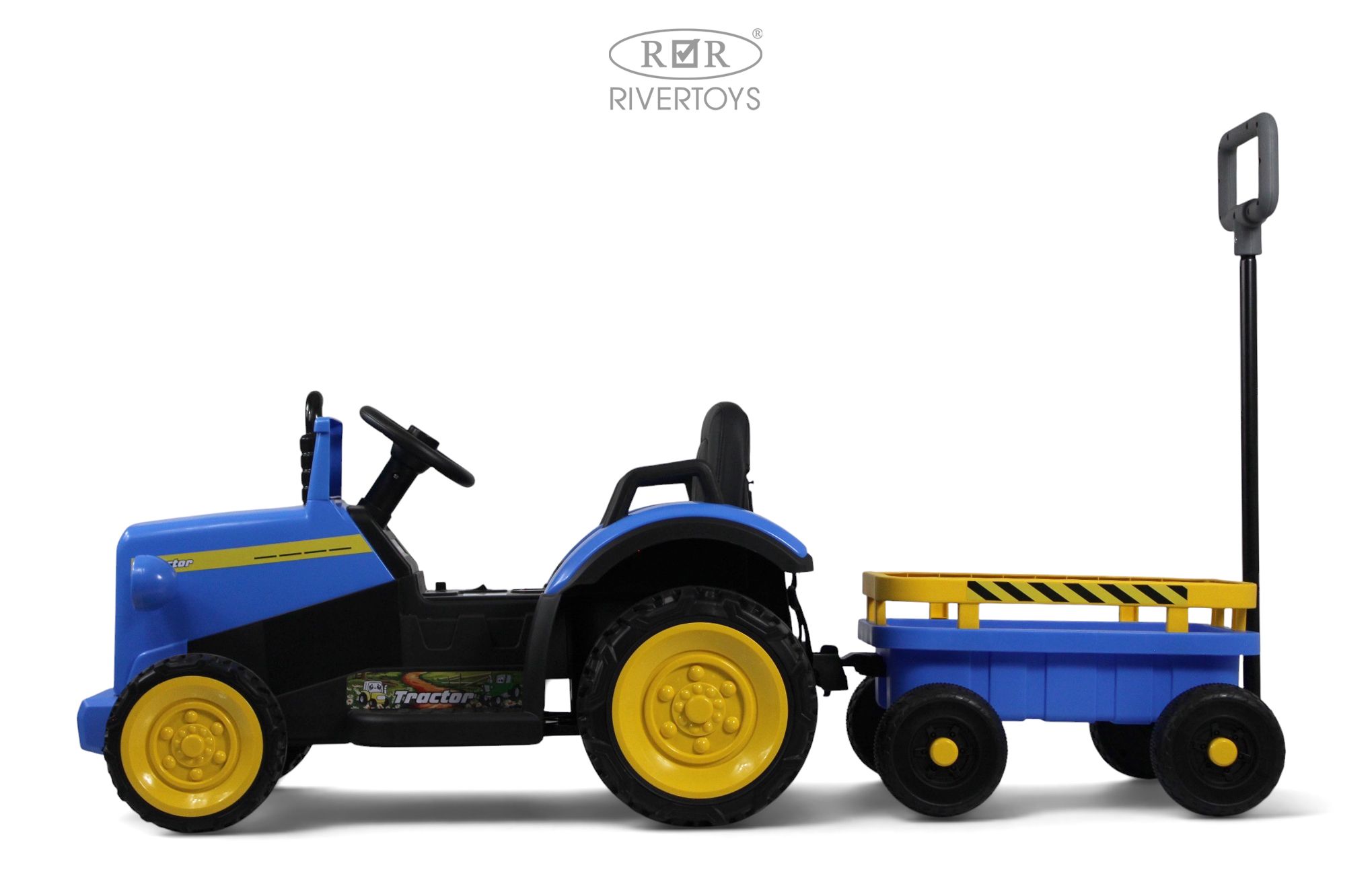 Электромобиль RIVERTOYS Z333VO-A-BLUE С пультом ДУ - фото 3