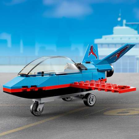 Конструктор LEGO City GreatVehicles Трюковый самолёт блочный