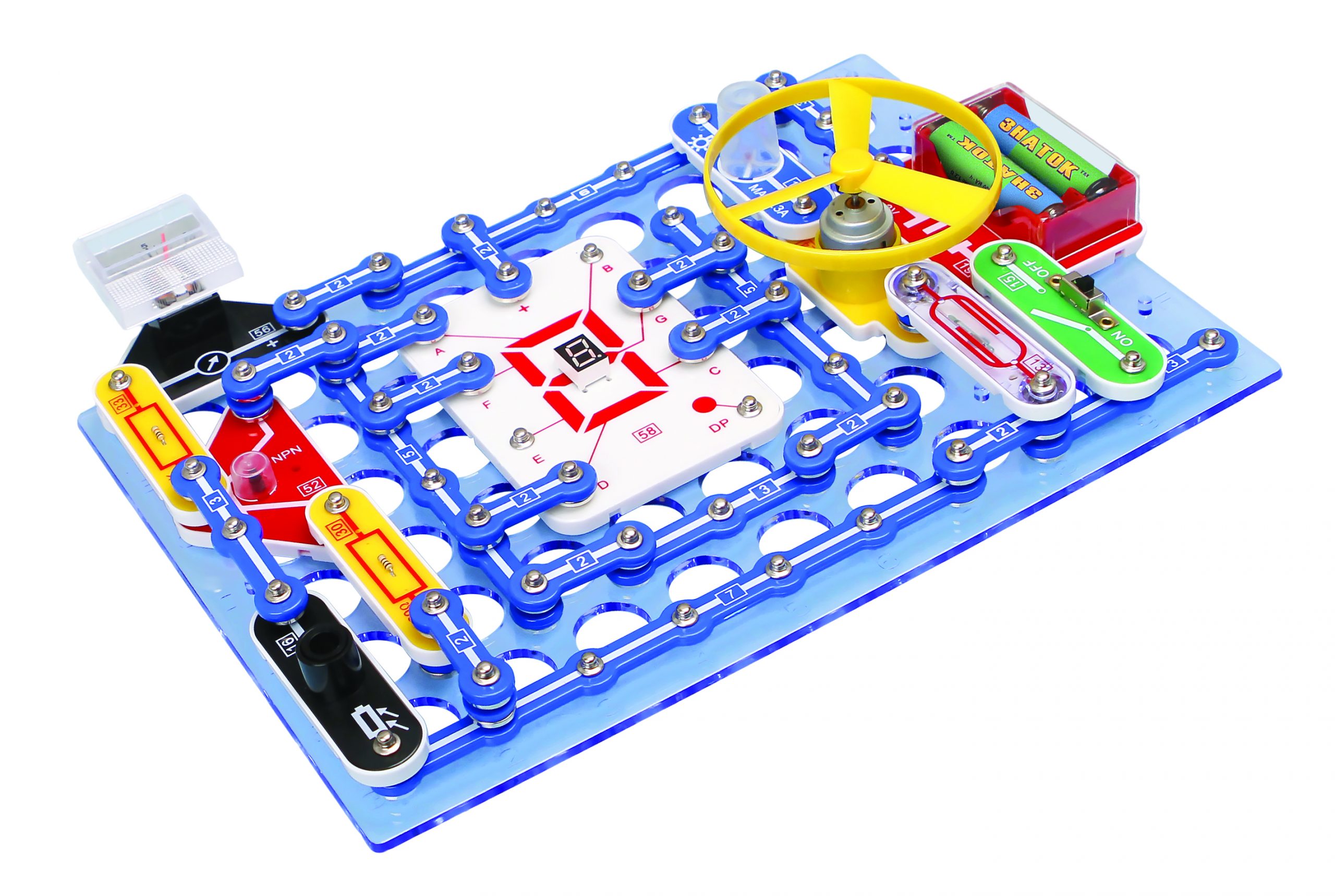 Конструктор Знаток электронный 999 схем - фото 2