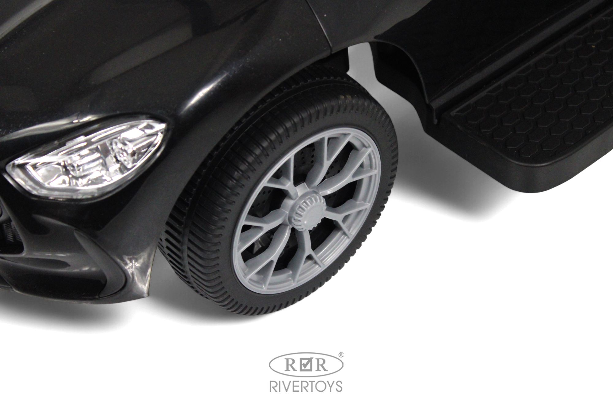 Каталка RIVERTOYS Z005ZZ-M-BLACK черный - фото 7