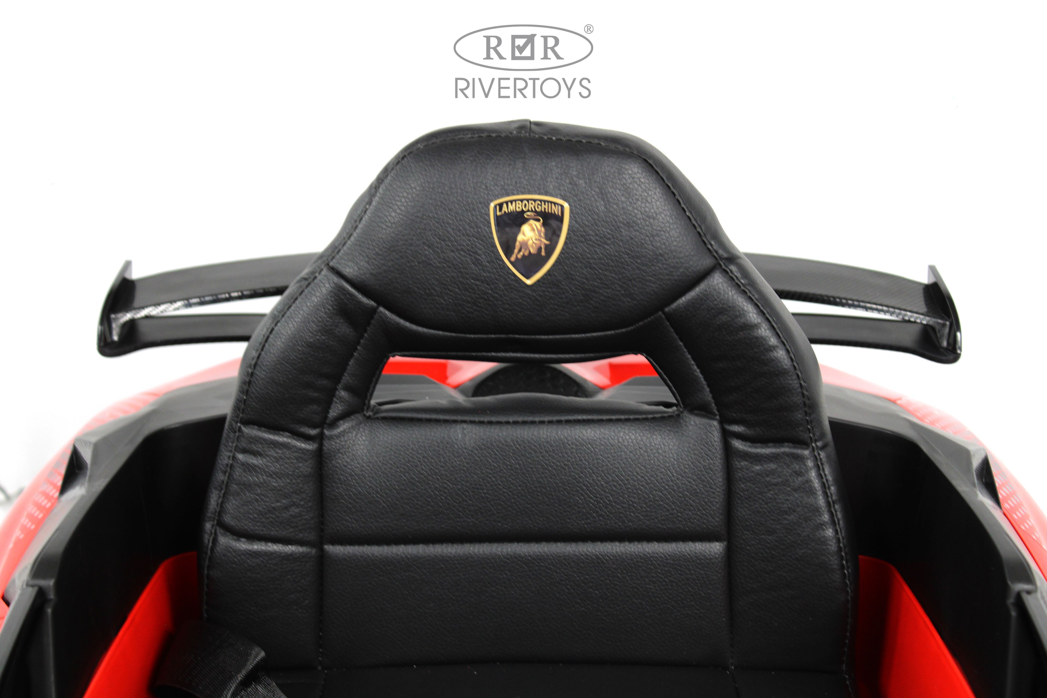 Электромобиль RIVERTOYS K888PX-RED С пультом ДУ - фото 8