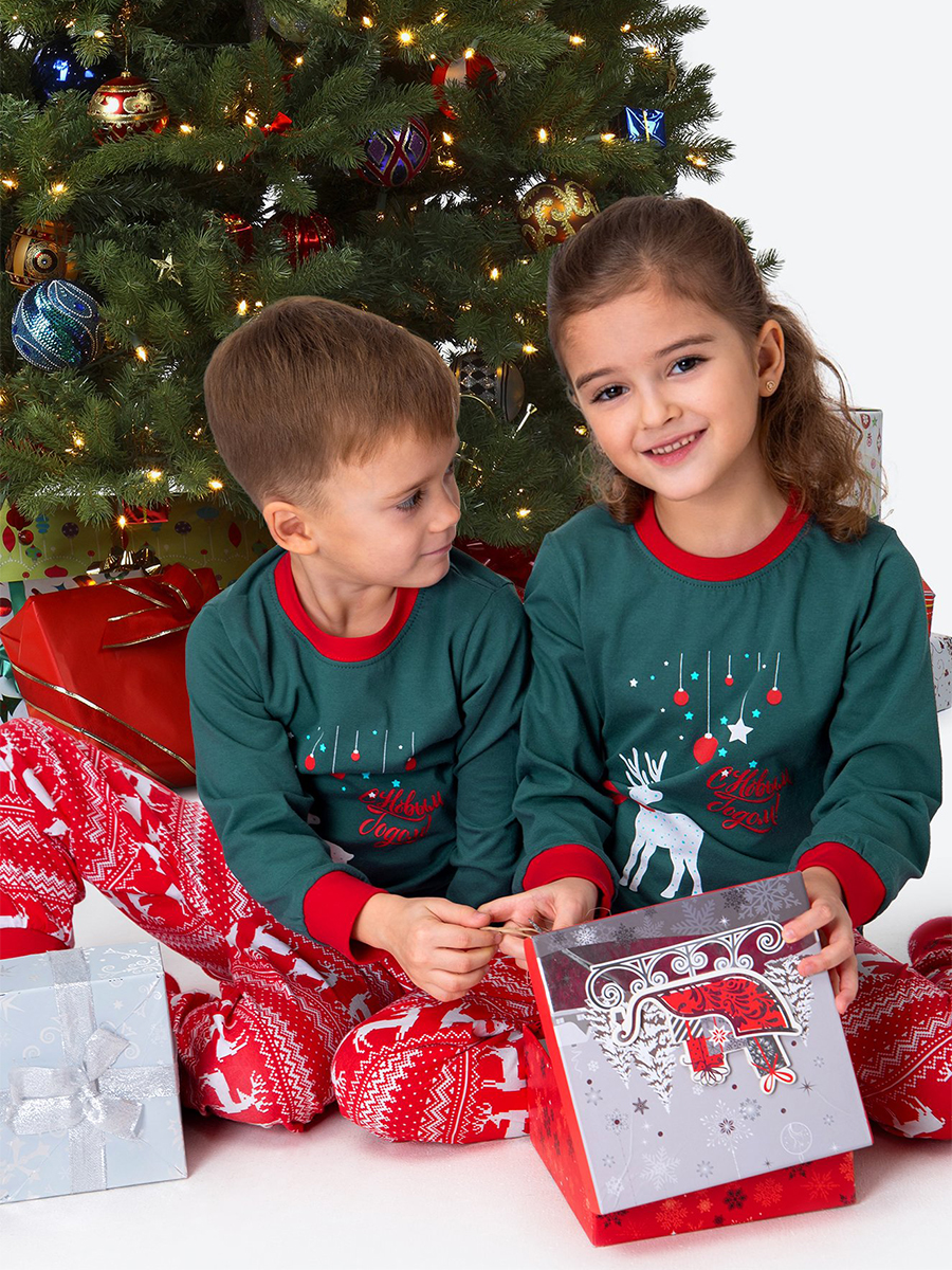 Пижама HappyFox HF00147изумрудный - фото 9