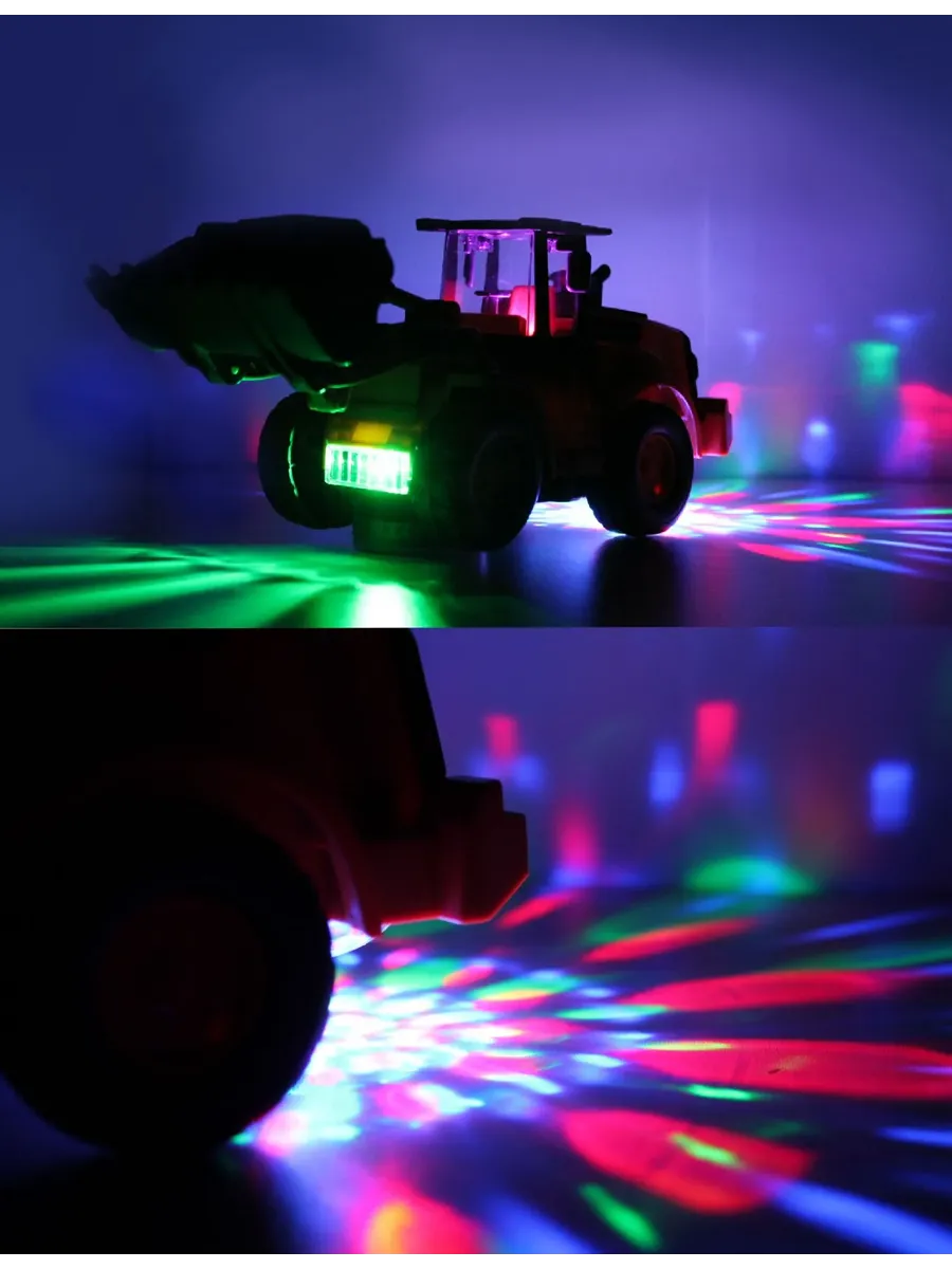 Бульдозер CyberToy Бульдозер с подсветкой 9810 - фото 8