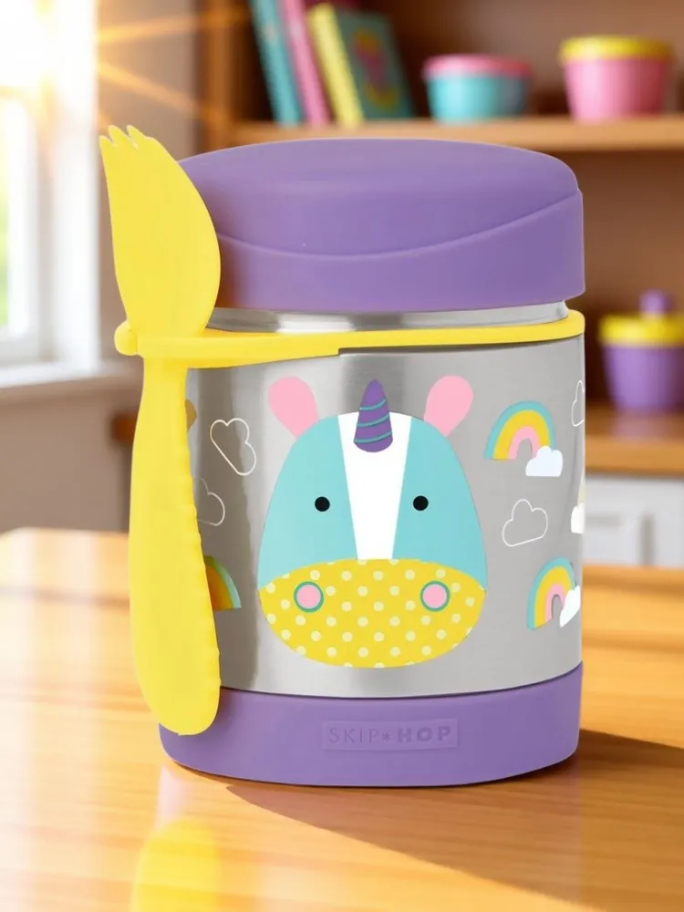 Термос Skip Hop со столовым прибором Единорог Эрика - фото 6