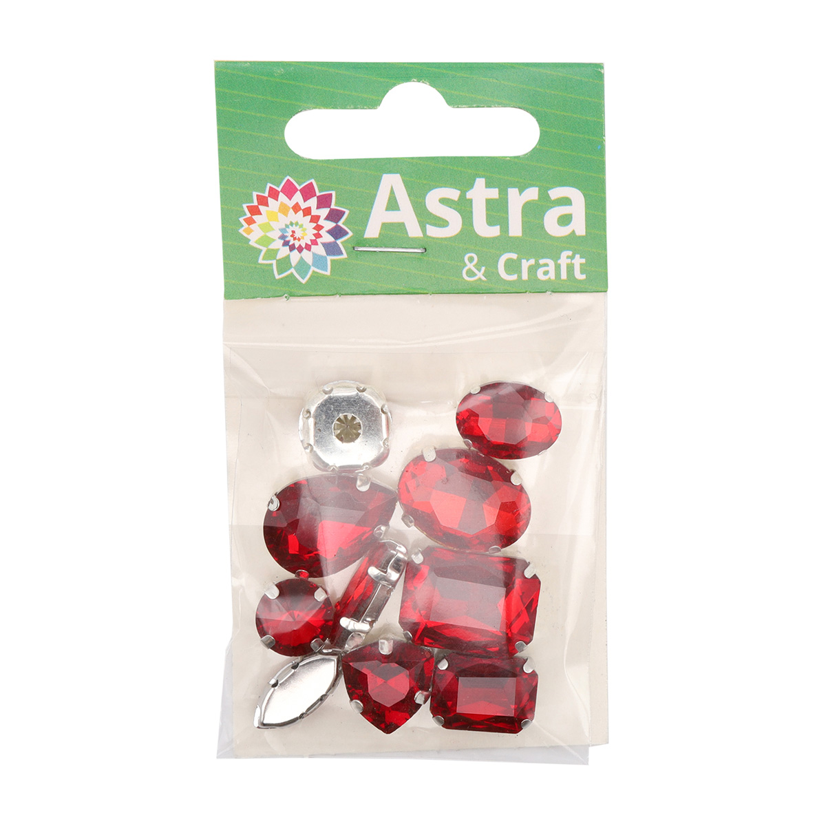 Набор для творчества Astra Craft аппликация Стразы для рукоделия 10 шт - фото 4