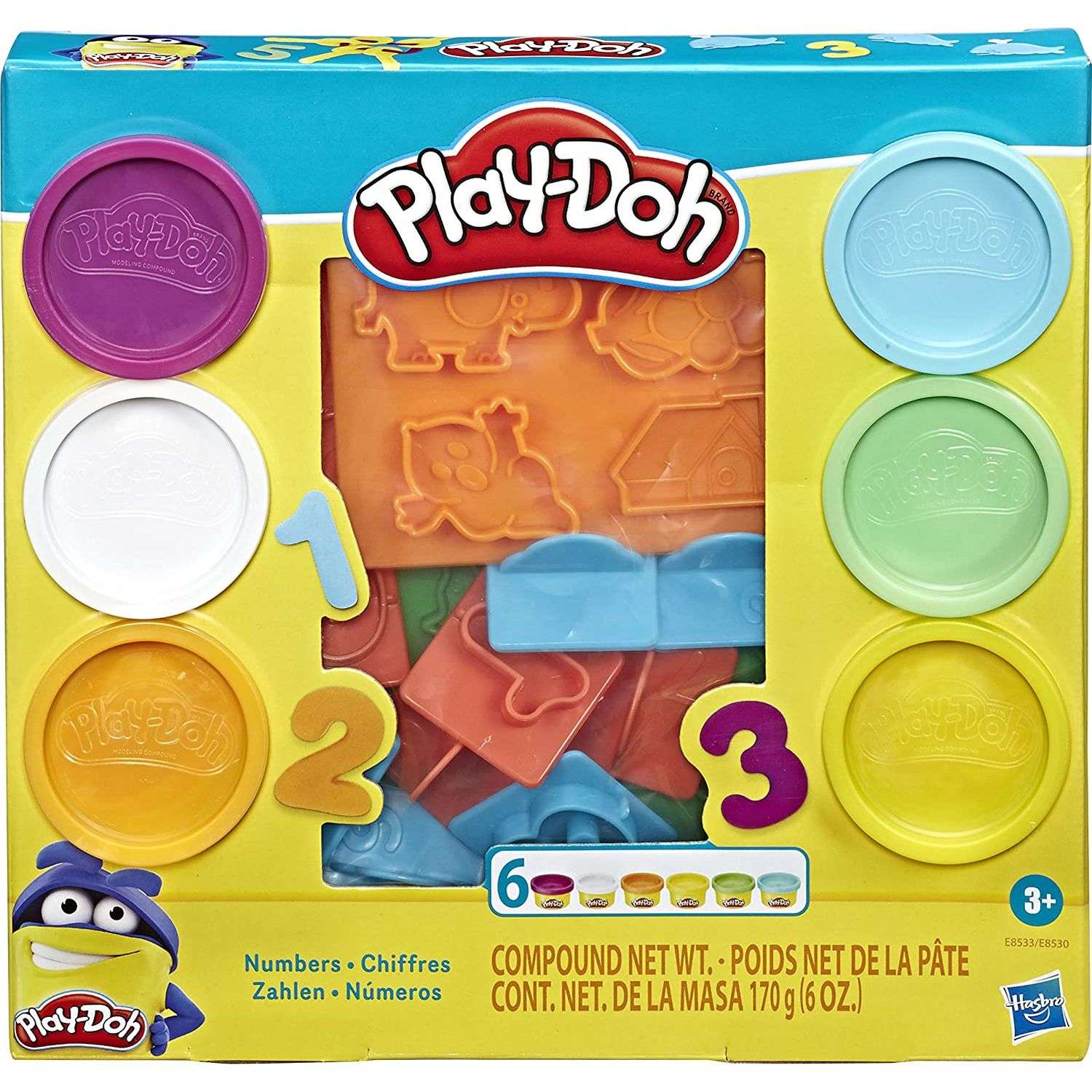 Пластилин Play-Doh Числа - фото 1