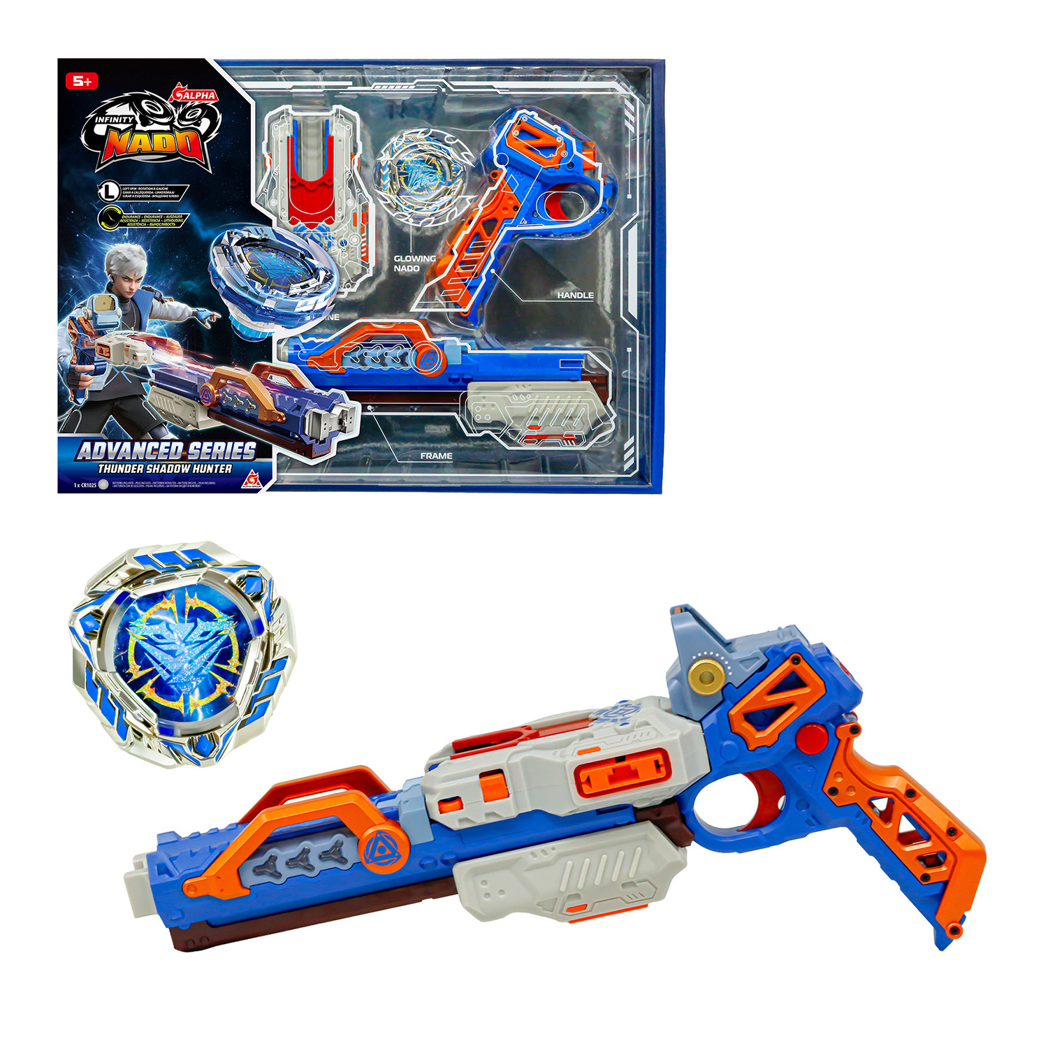 Игровой набор Infinity Nado Thunder Shadow Hunter - фото 1