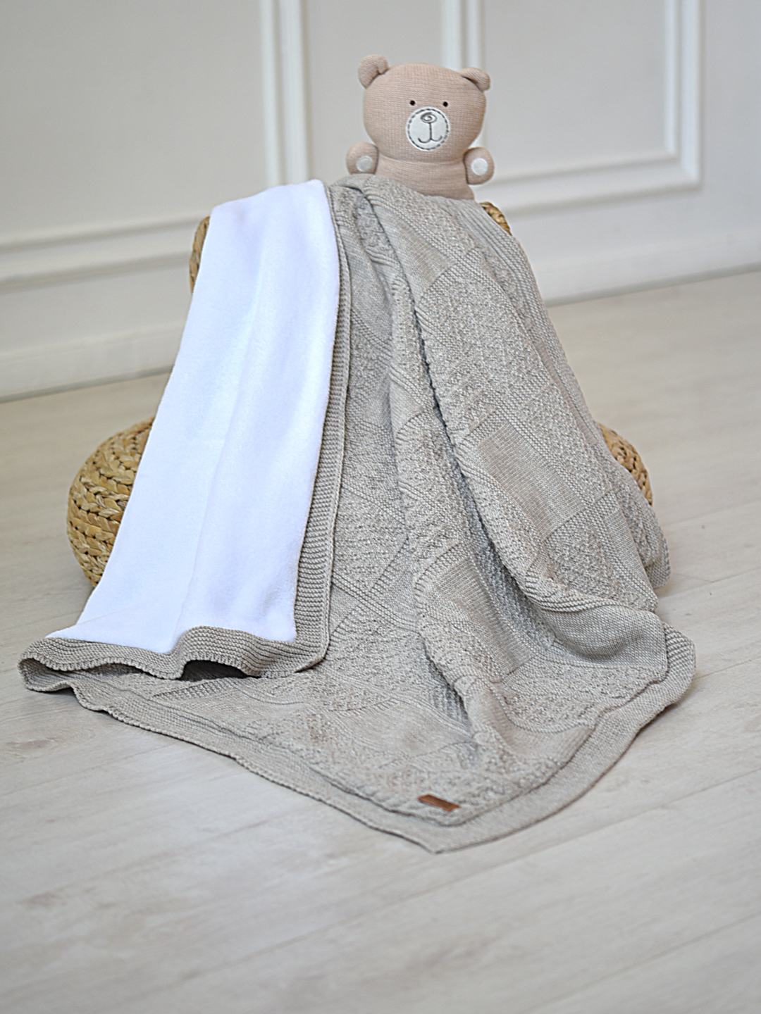 Плед Совенок Дона 100 x 100 см - фото 1