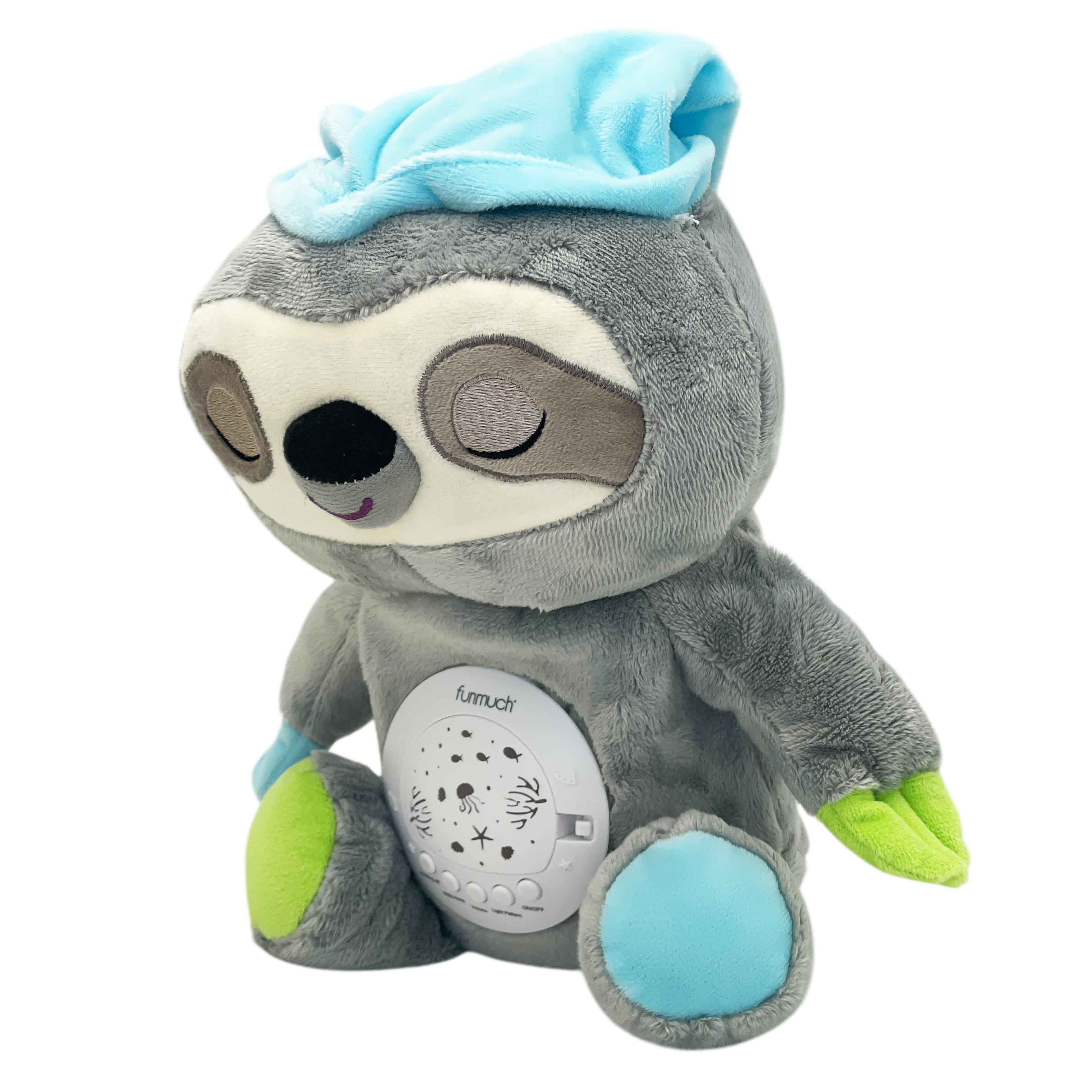 Мягкая игрушка Baby Toys Ленивец ночник проектор - фото 10