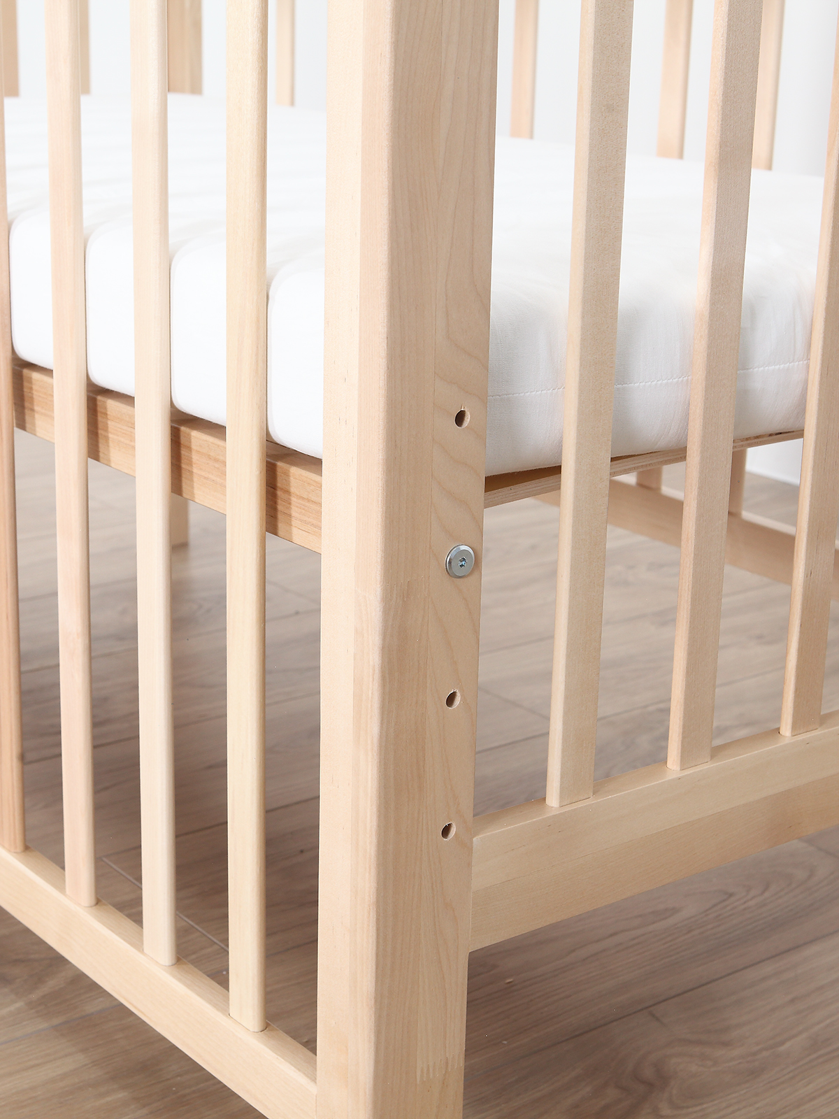 Детская кроватка Уютная среда Кроватка КР120, без маятника (бежевый) - фото 27