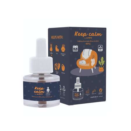 Флакон сменный для кошек M-PETS KEEP CALM успокаивающий феромон 48мл