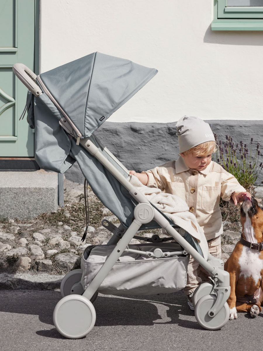 Коляска прогулочная Elodie Pebble Green Renew хаки - фото 12