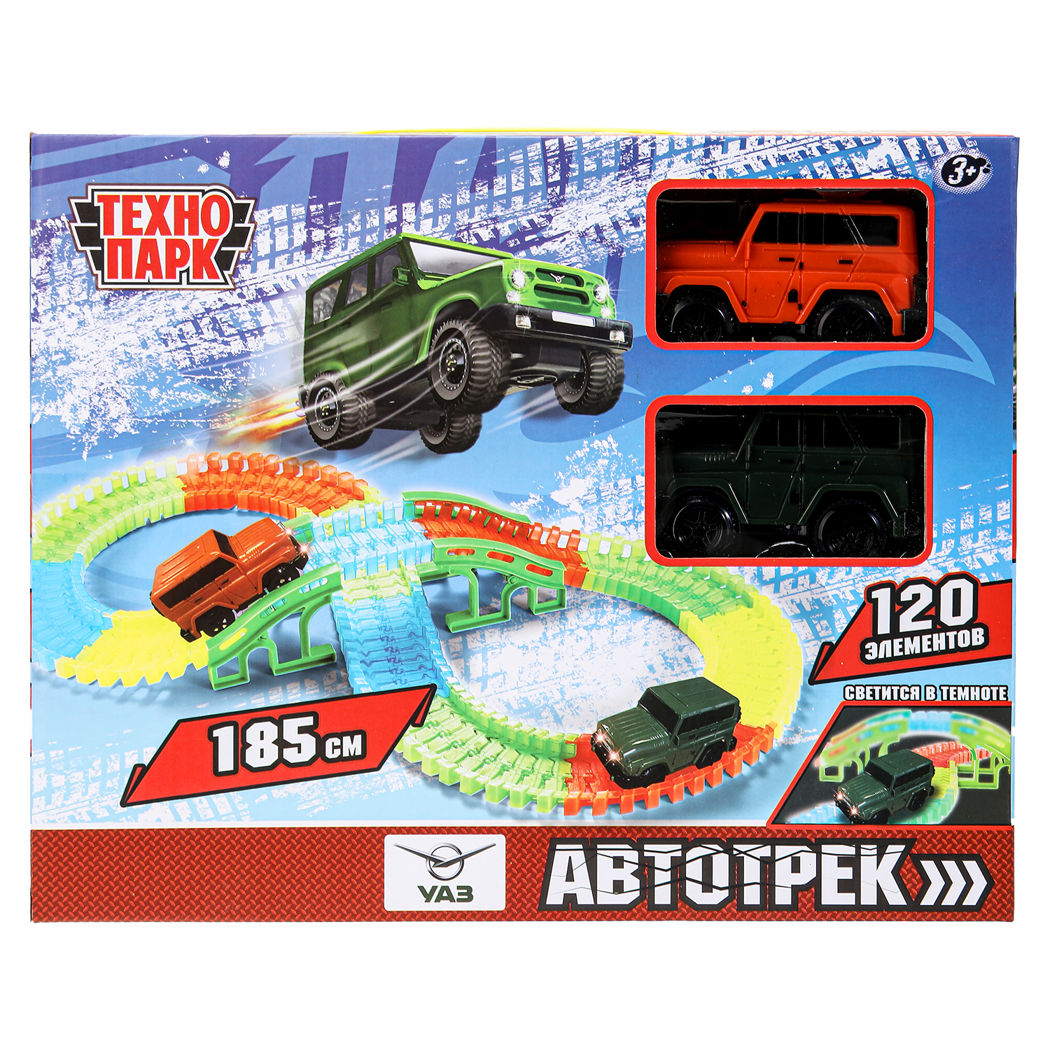 Автомобиль Технопарк Uaz 380739 - фото 1