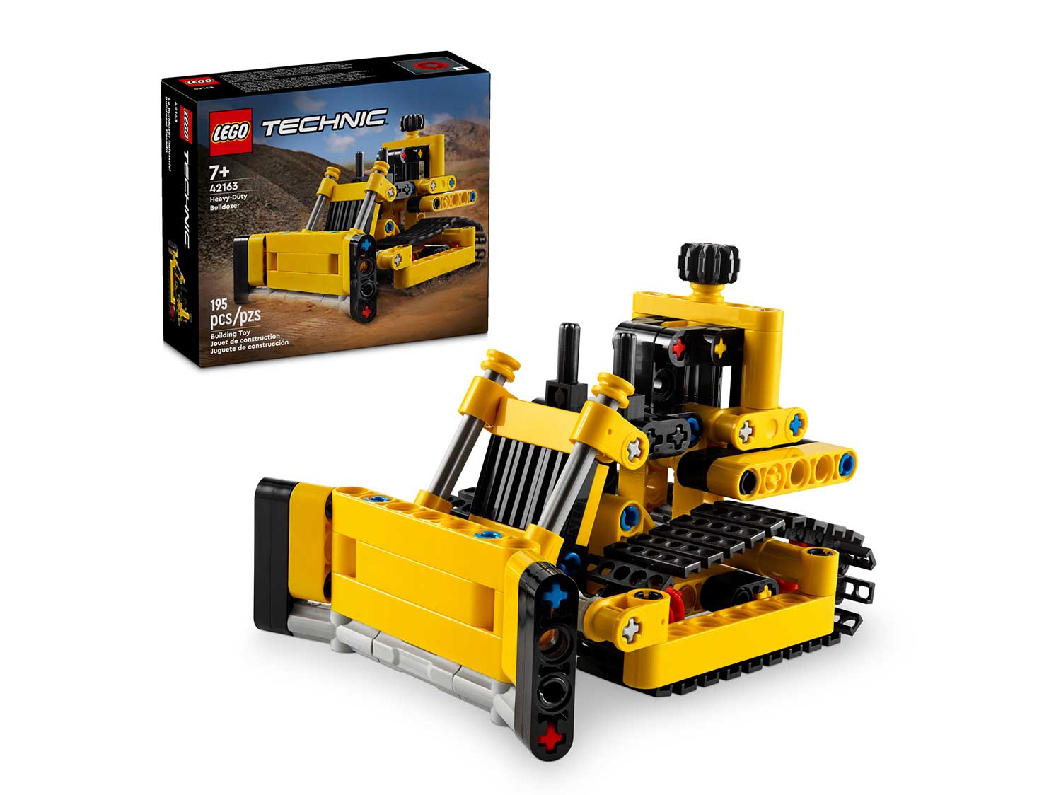 Конструктор LEGO Technic Тяжелый бульдозер 42163 195 дет. - фото 1