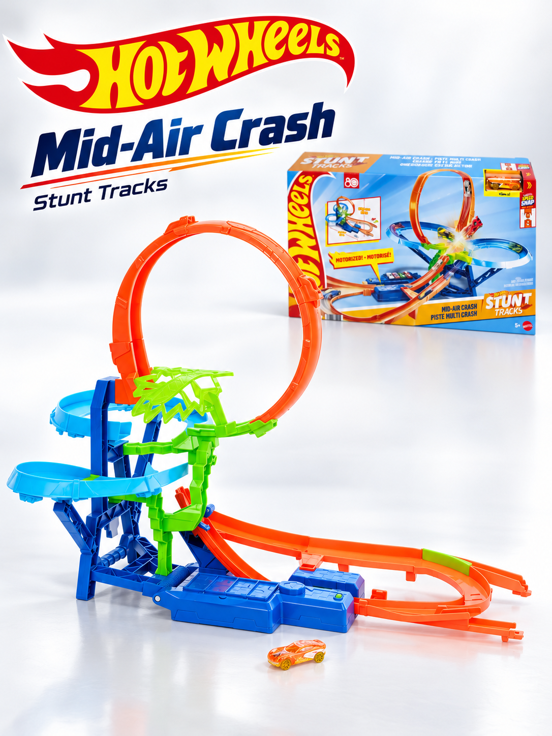 Трек Hot Wheels Столкновение в воздухе JFD12 - фото 1