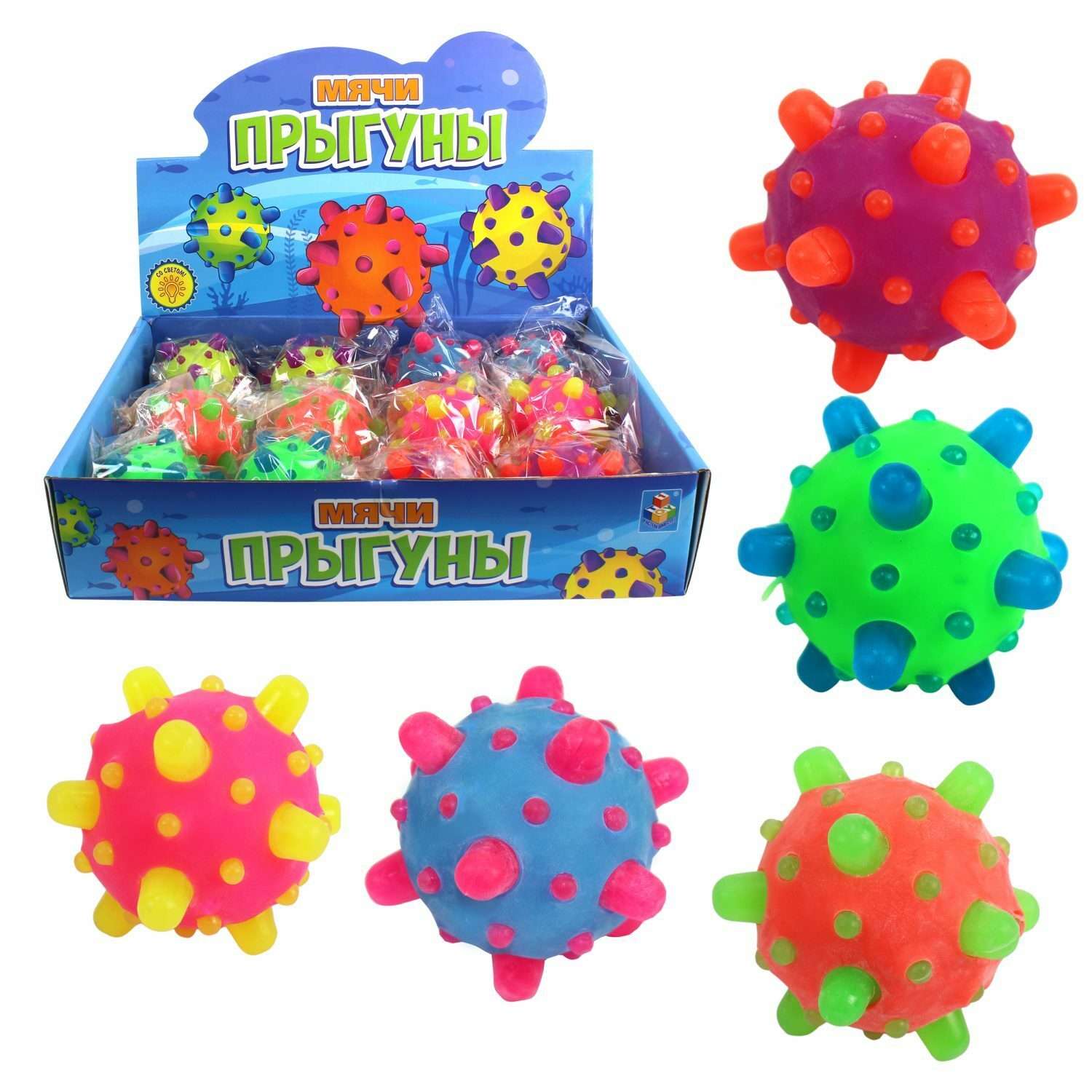 Попрыгунчик 1TOY в ассортименте - фото 3