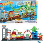Трек Hot Wheels автомойка с осьминогом