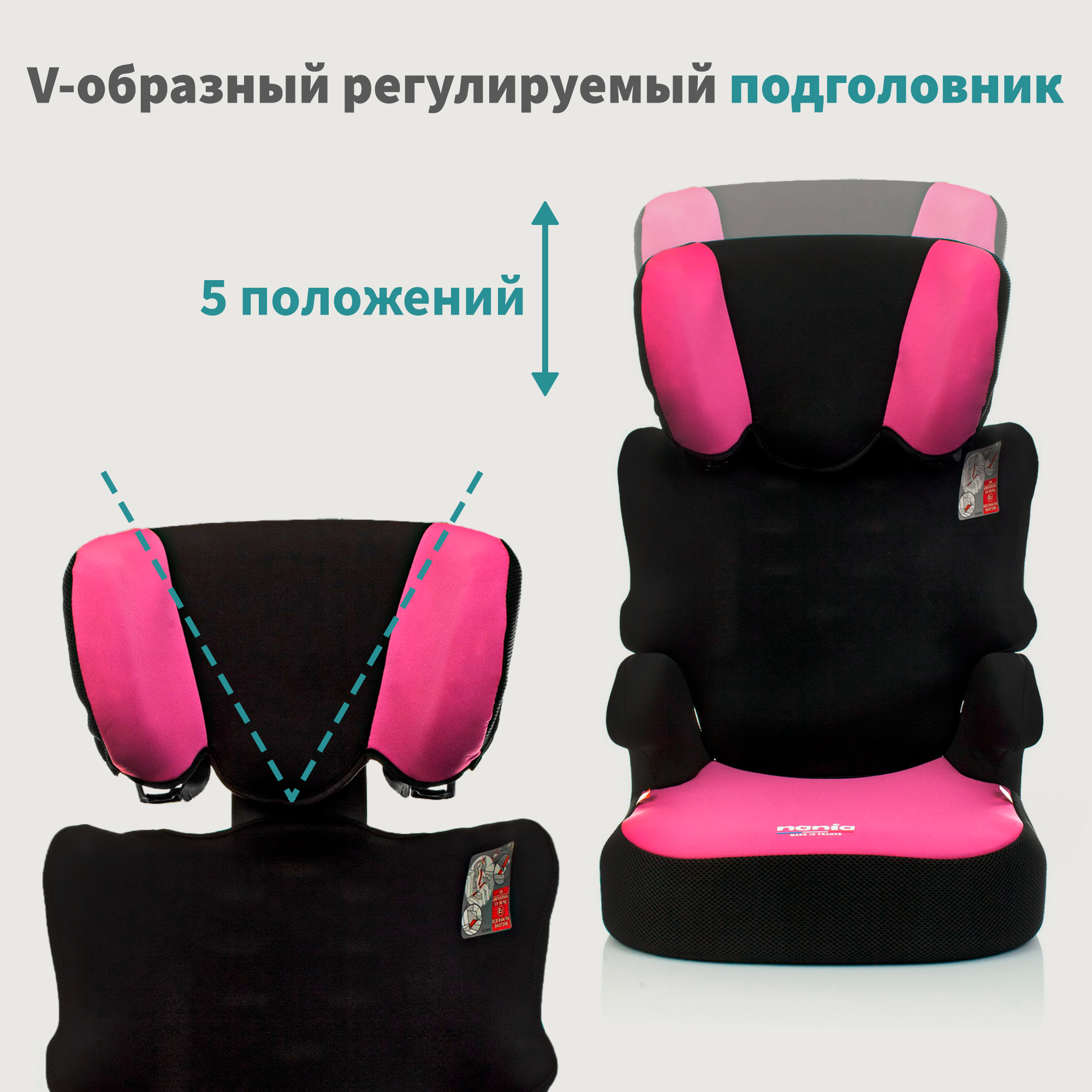Автокресло Nania Befix 2/3 (15-36 кг) - фото 6