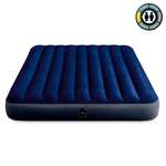 Надувной матрас Intex кровать квин 152х203х25 см с ручным насосом