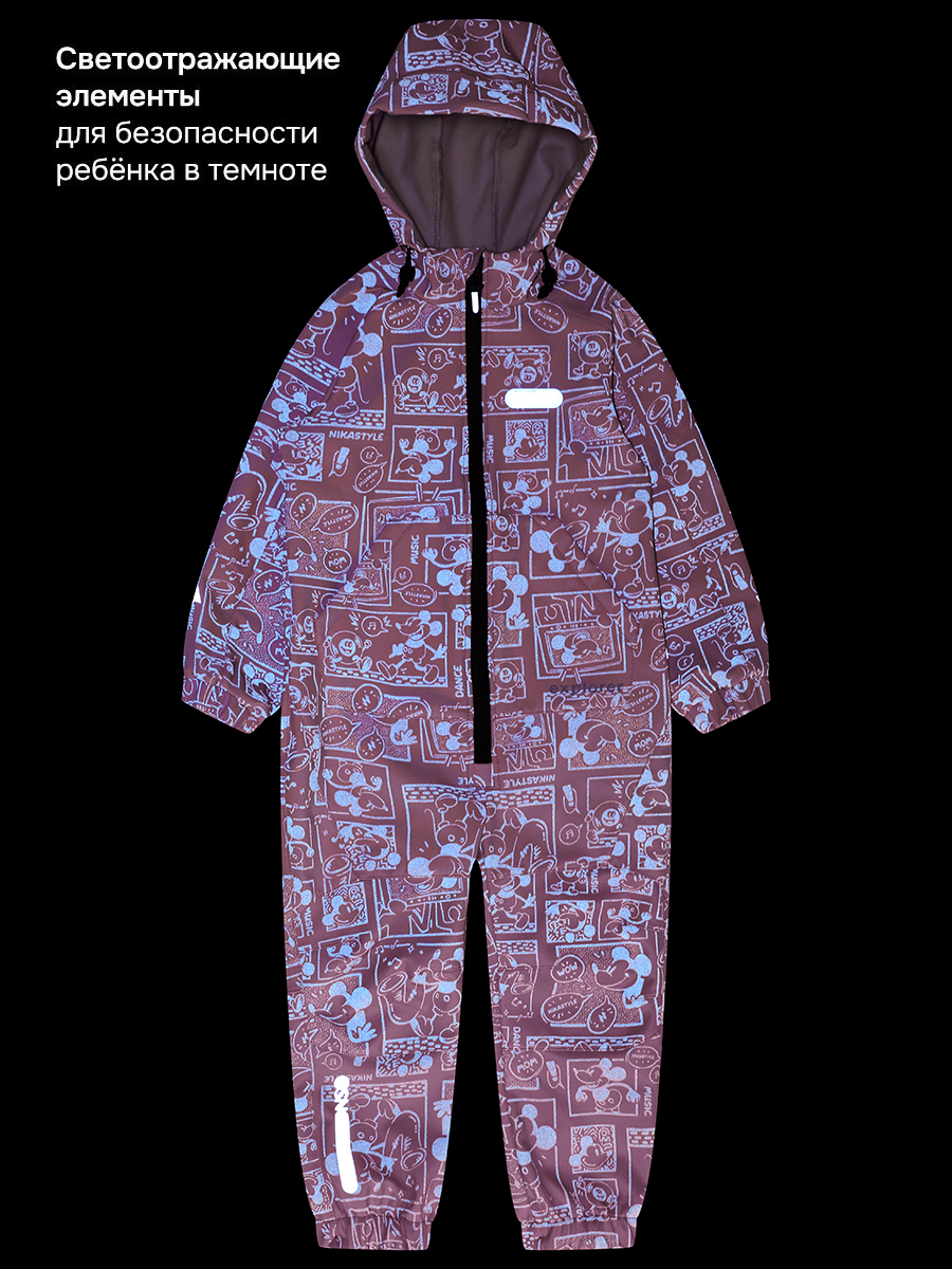 Комбинезон NIKASTYLE 8л15026 пудра - фото 7