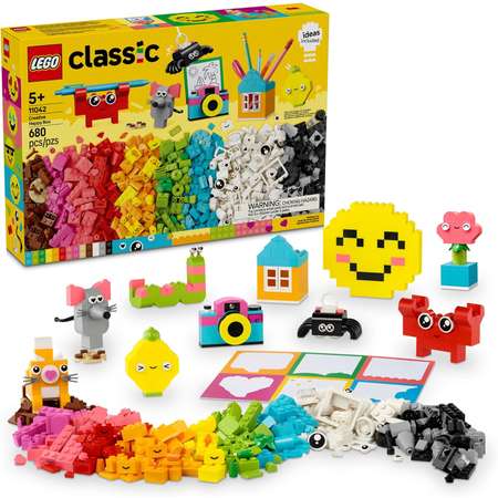 Конструктор LEGO Classic Творческая коробка счастья блочный