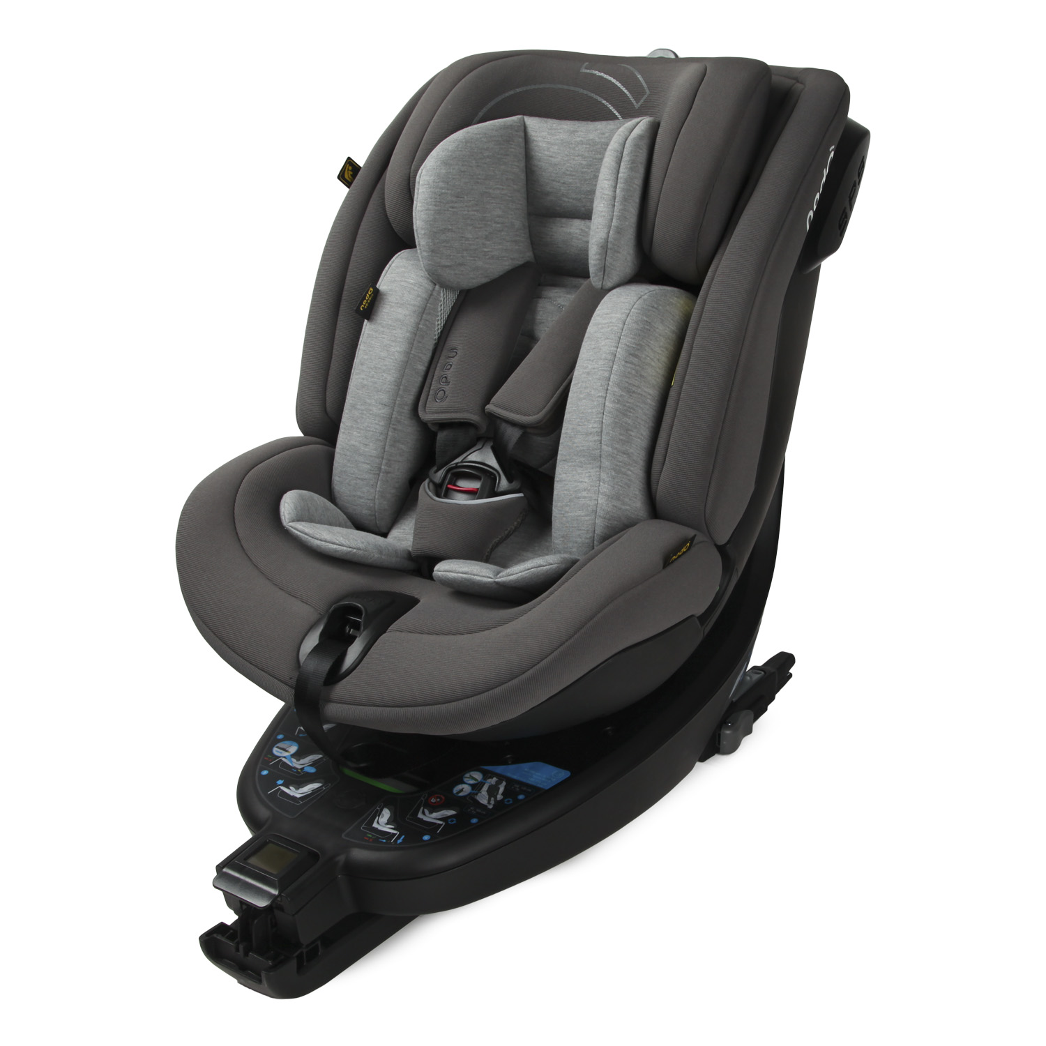 Автокресло nado Coconut ash Isofix 0+/1/2 (0-25 кг) - фото 10