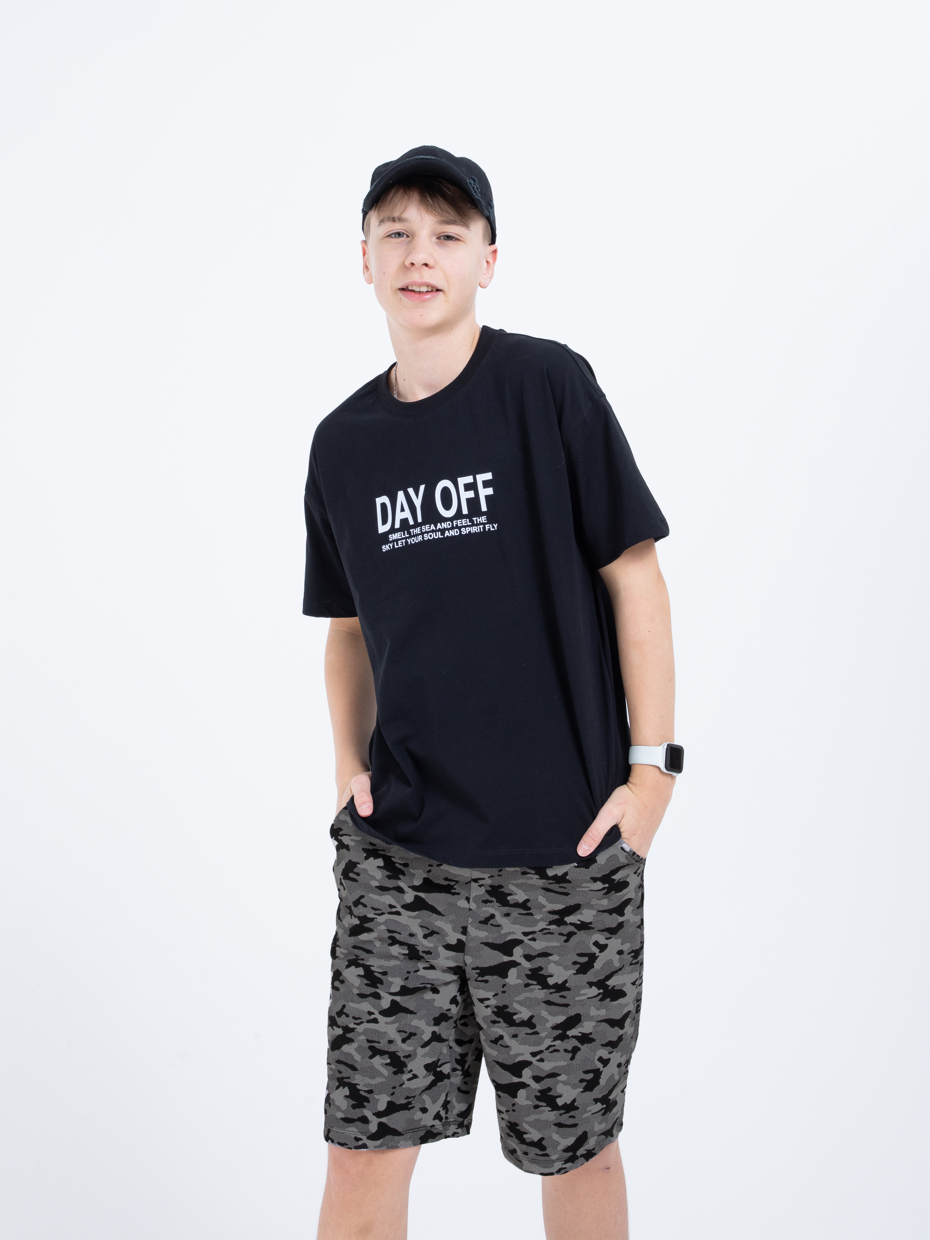 Шорты Lets Go 10413_серый - фото 1