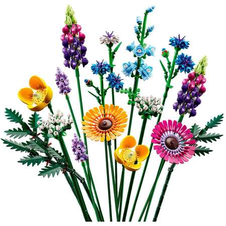 Конструктор LEGO Icons Wildflower Bouquet блочный