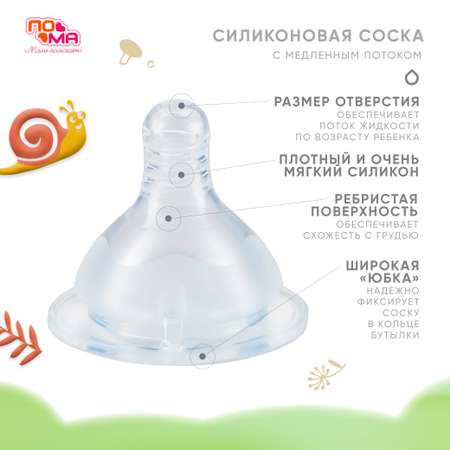 Бутылочка Пома 180 мл 1 шт.