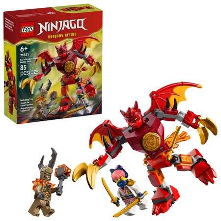 Конструктор LEGO NINJAGO Боевой набор «Дракон Кая» 85 дет.