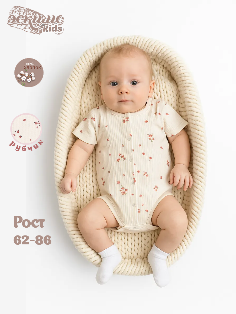 Боди 2 шт Эскимо 201-701 - фото 2