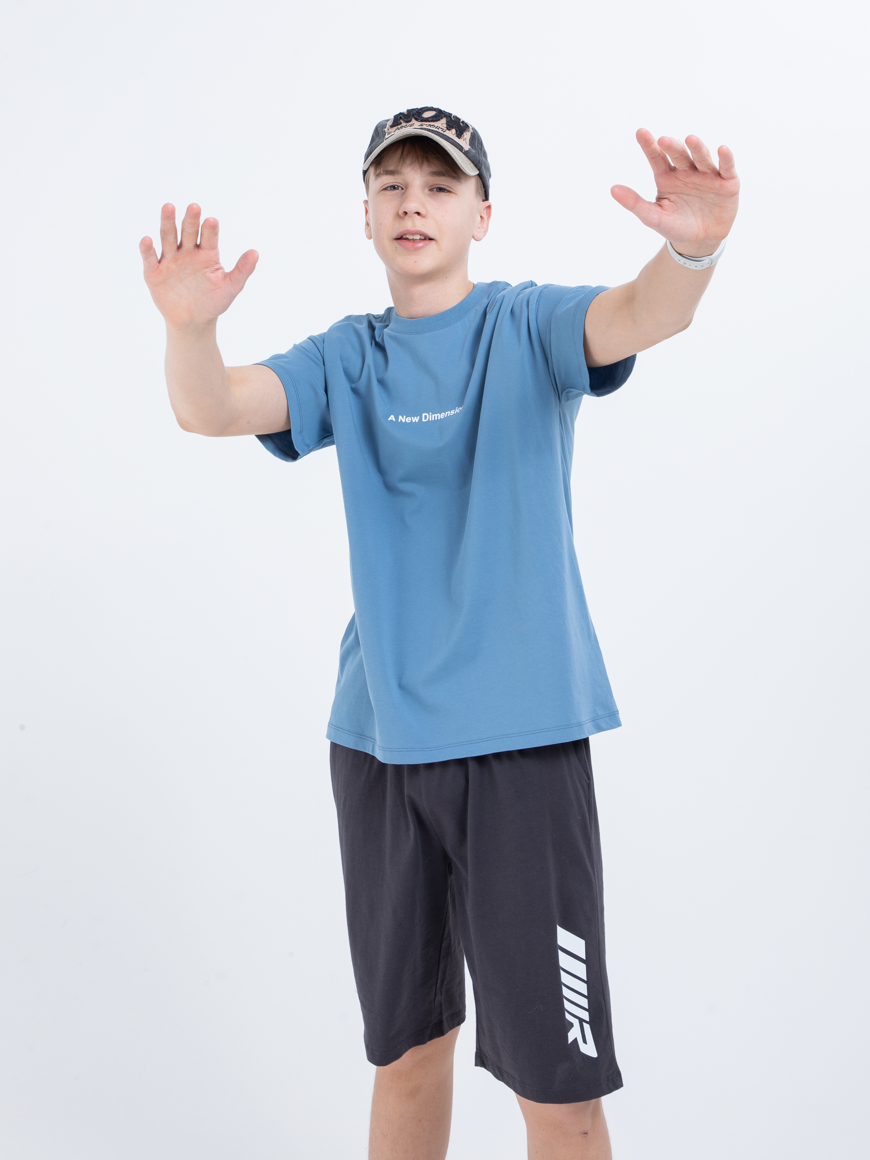 Футболка STELLA MODA 11220_джинс - фото 13