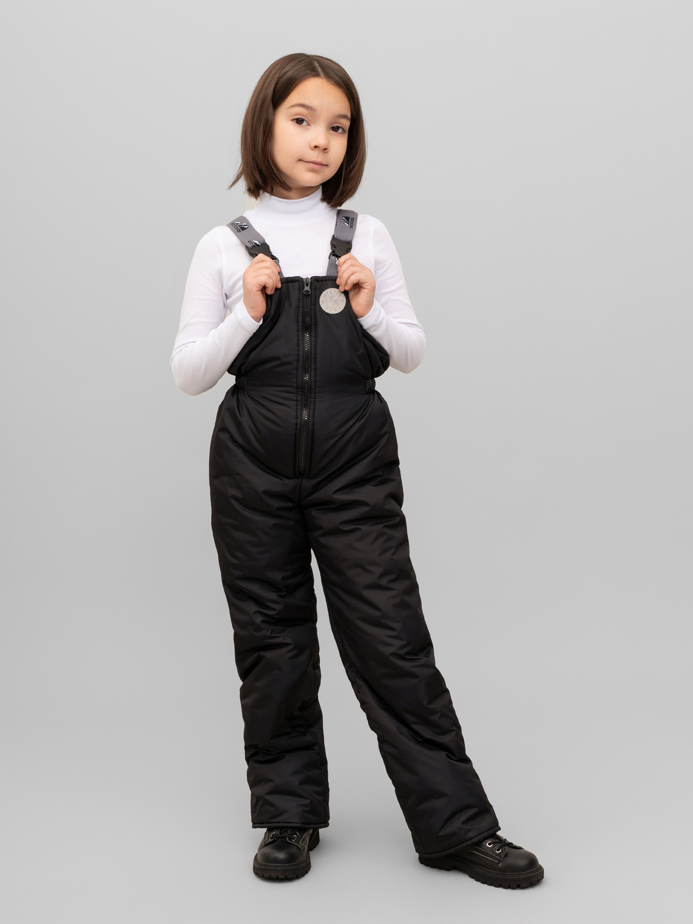 Полукомбинезон Arctic kids 60-015/1 черный - фото 14