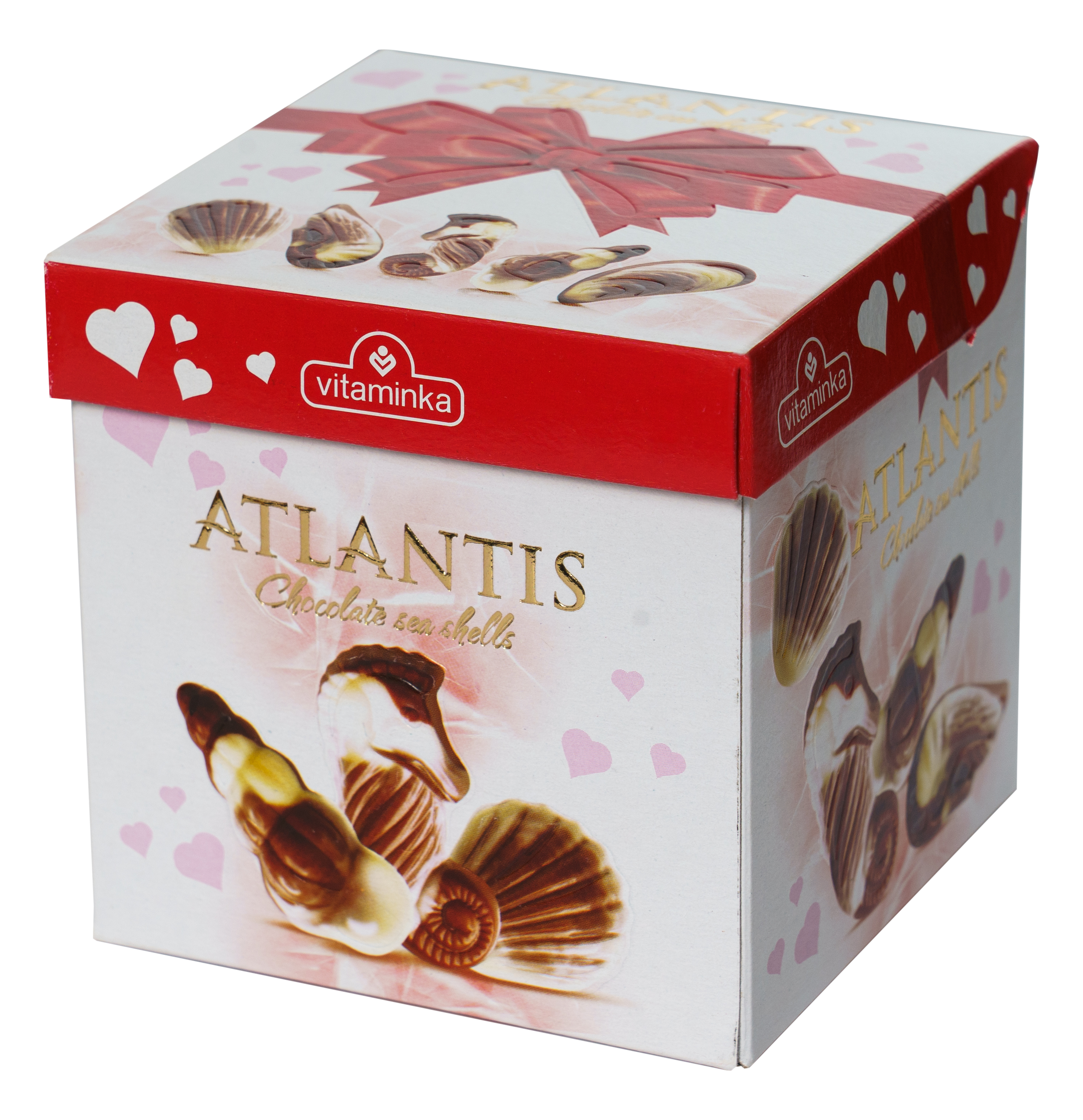 Шоколадные ракушки Vitaminka с ореховым пралине - фото 1