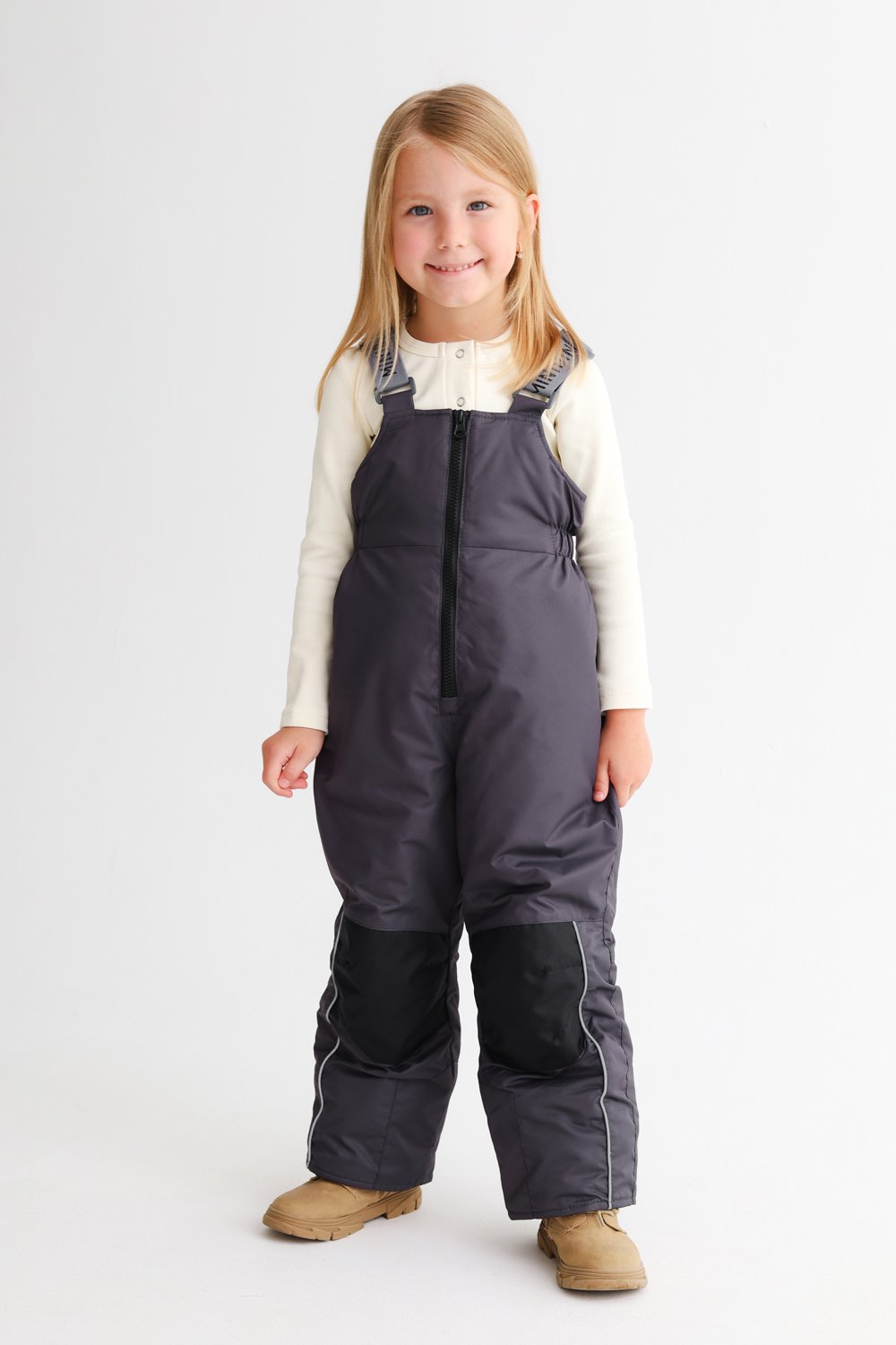 Полукомбинезон MINIDINO MDW1-IW005/0Полукомбинезон зимний SUPER олово - фото 1