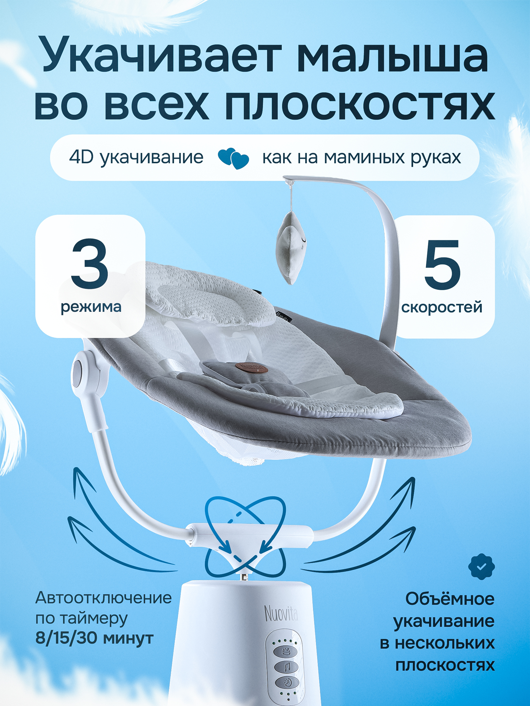 Шезлонг Nuovita - фото 3